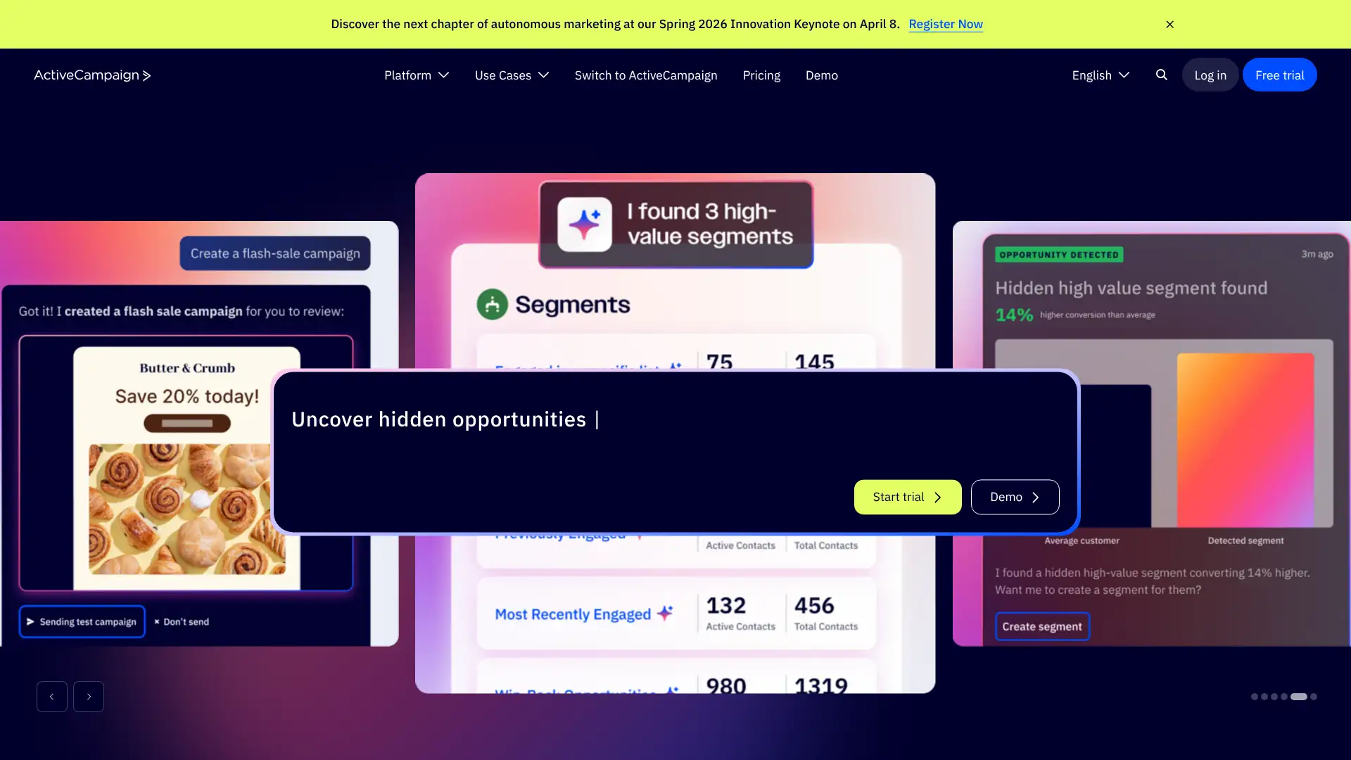 ActiveCampaign screenshot