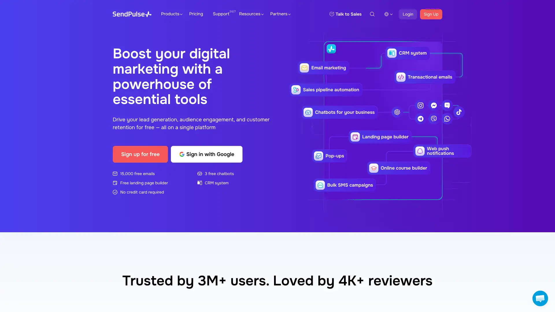SendPulse screenshot