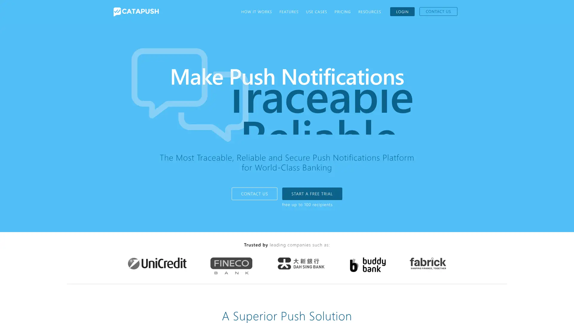 Catapush screenshot