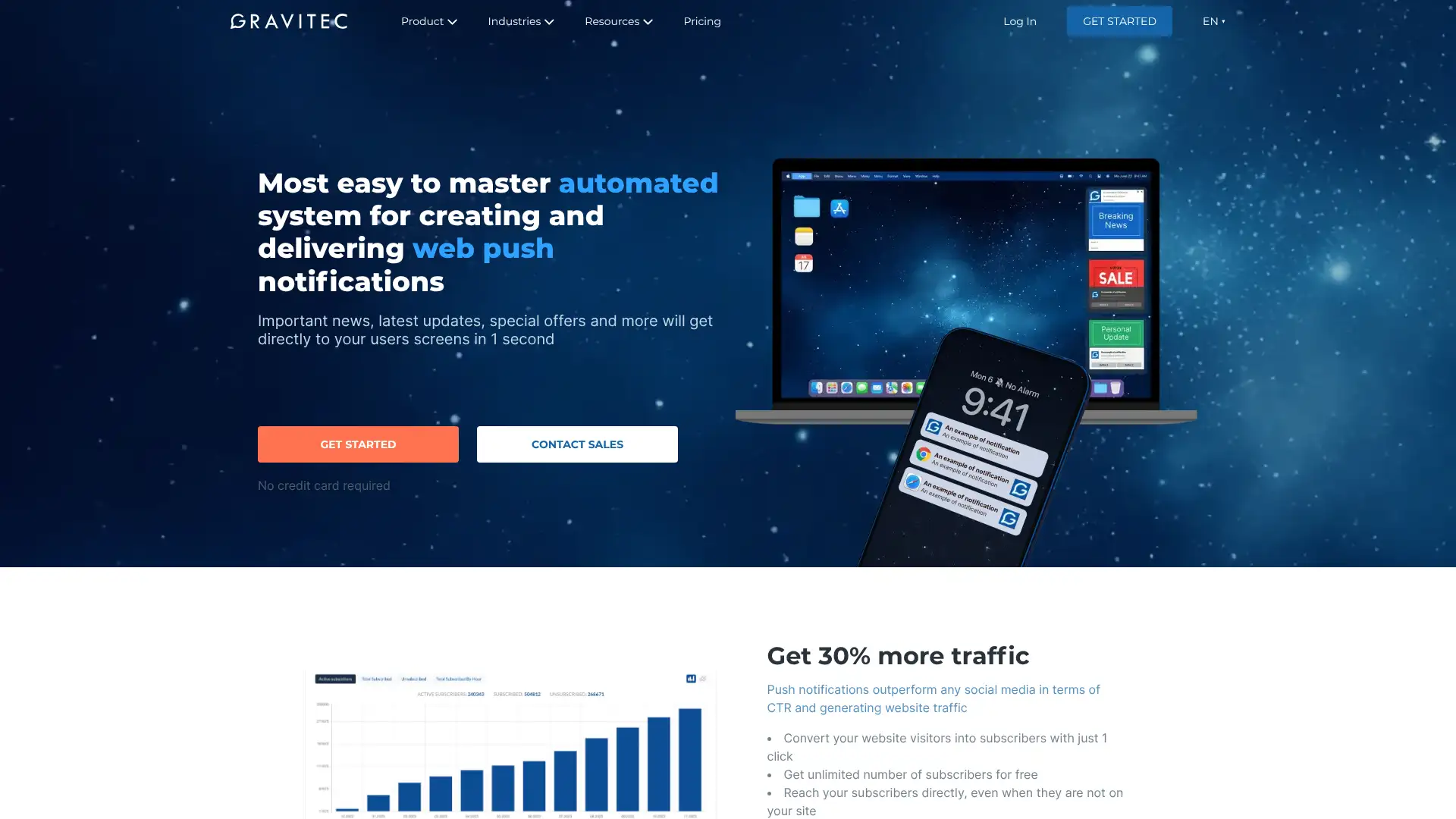 Gravitec screenshot