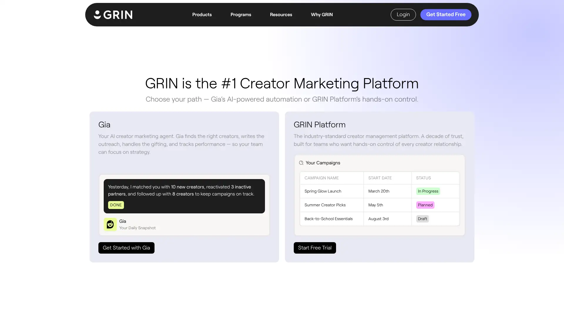 GRIN screenshot
