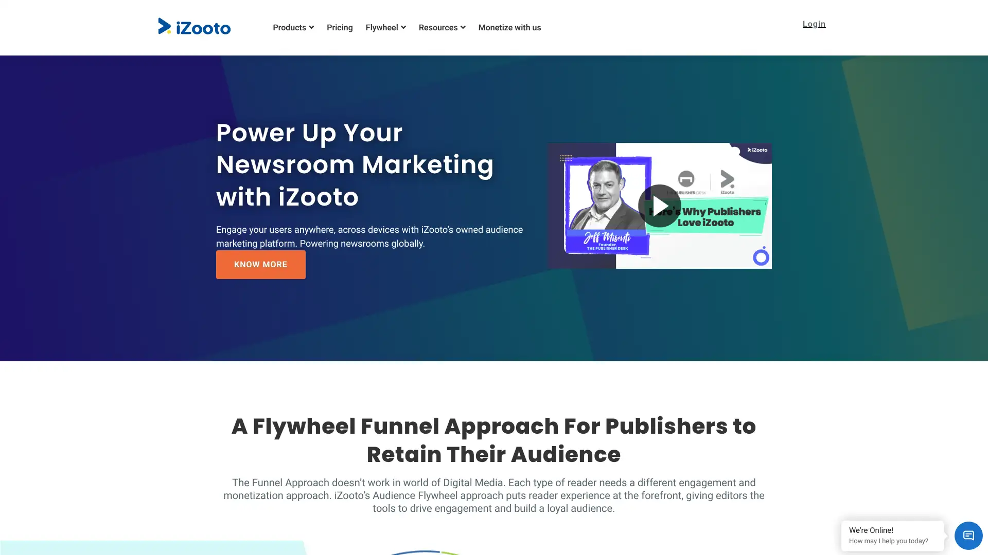 iZooto screenshot