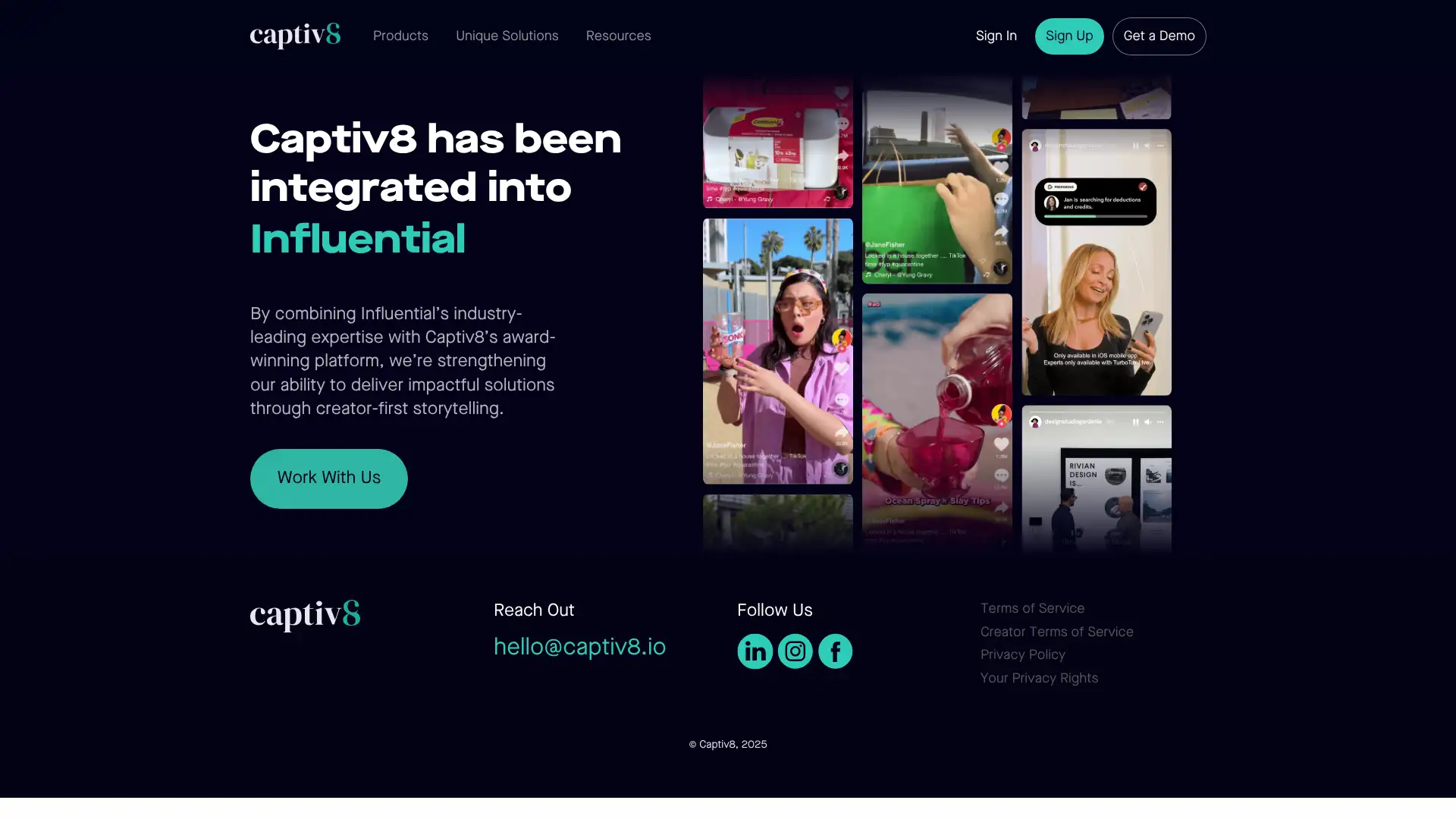 Captiv8 screenshot
