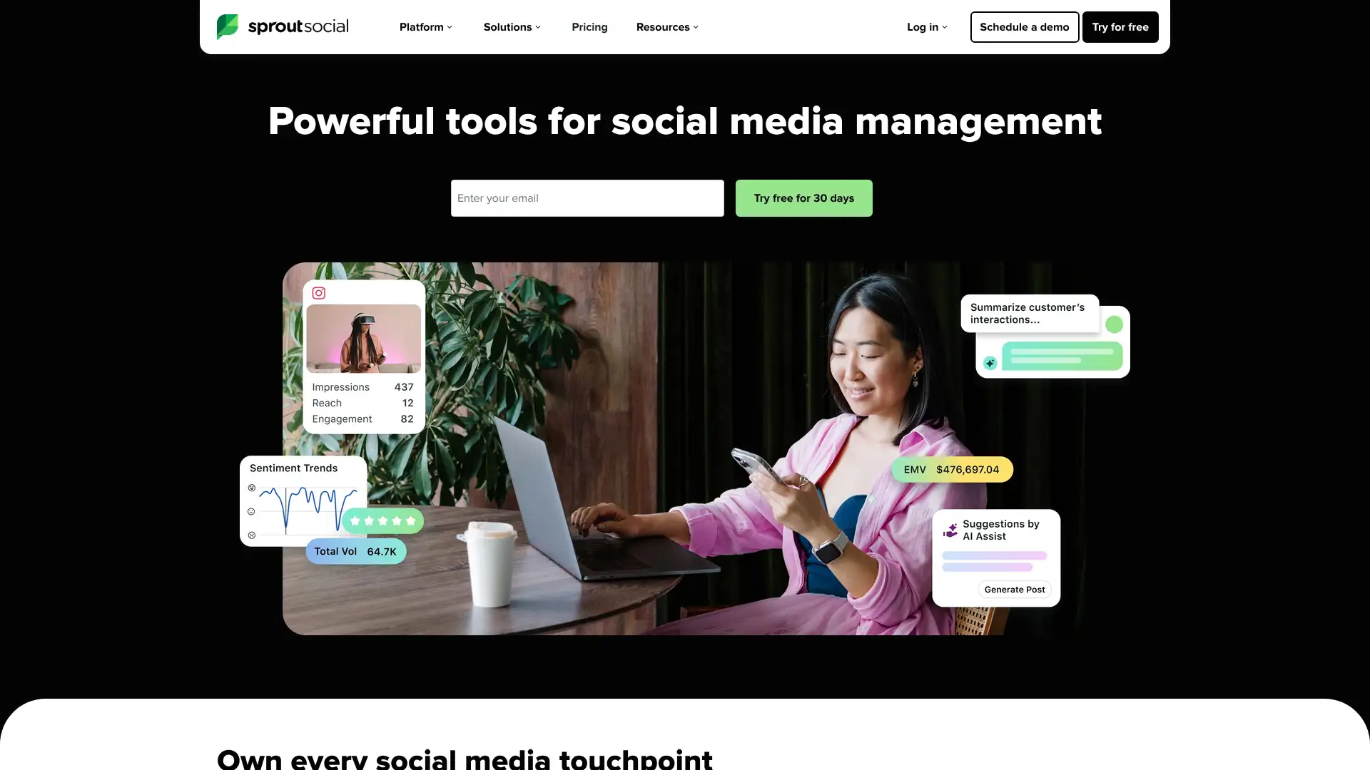 Tagger (now Sprout Social Influencer Marketing) screenshot