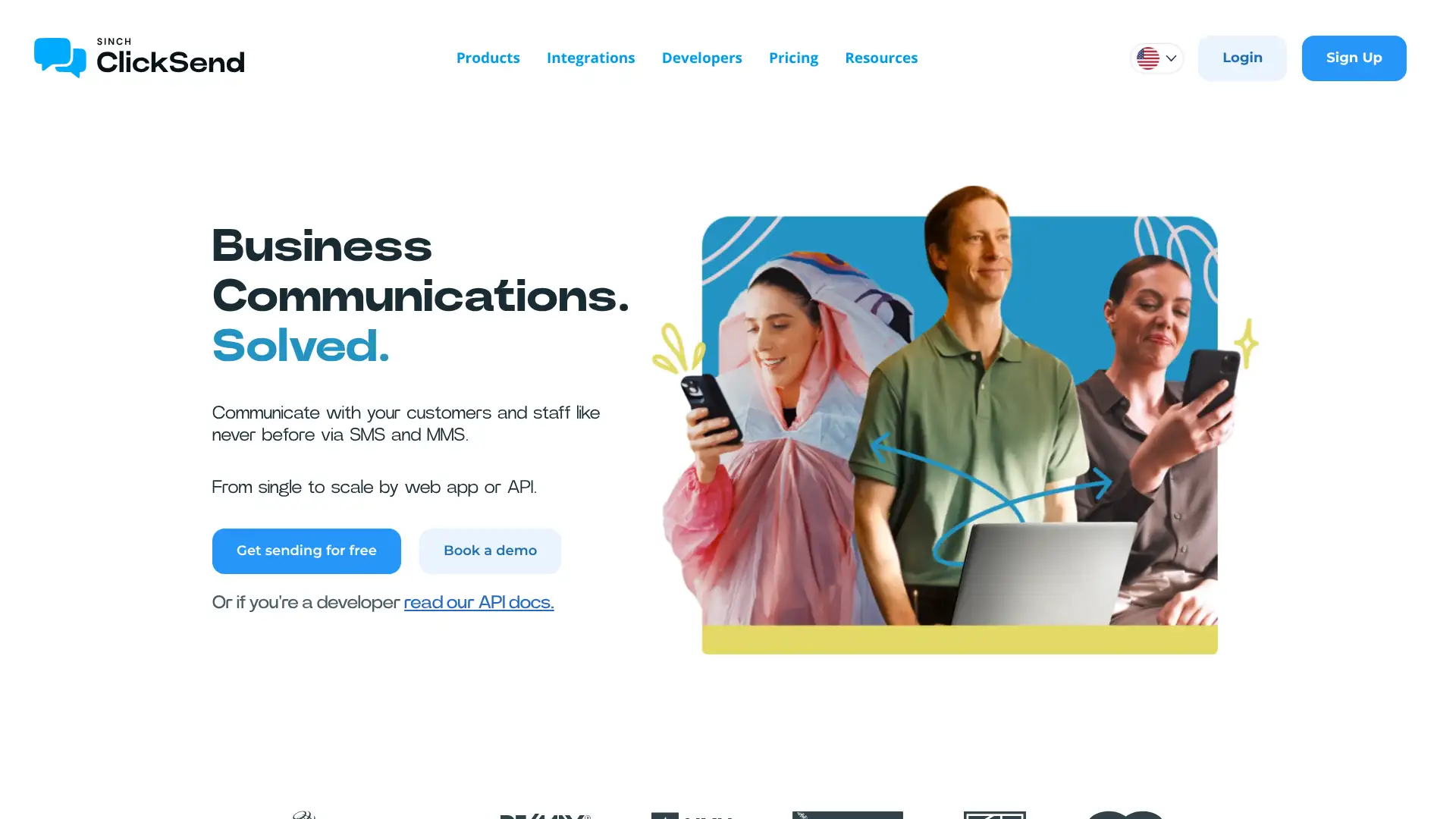ClickSend screenshot