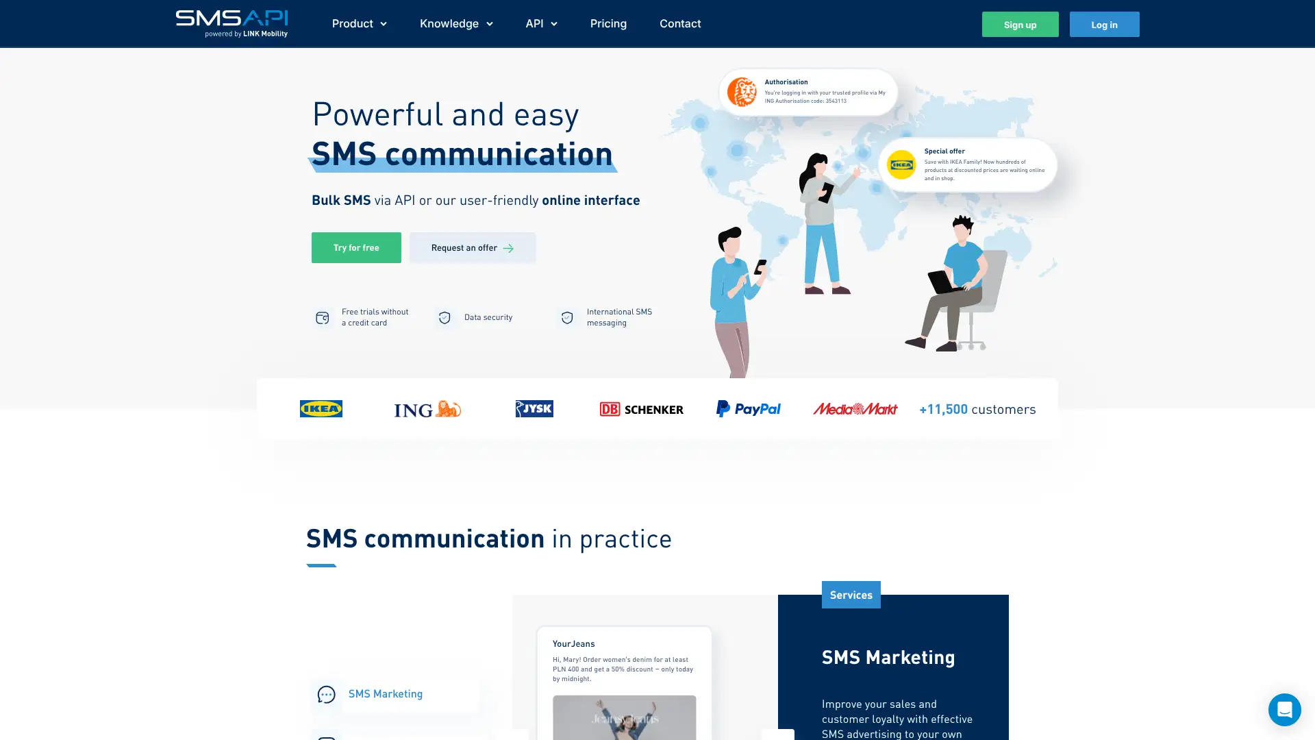 SMSAPI screenshot