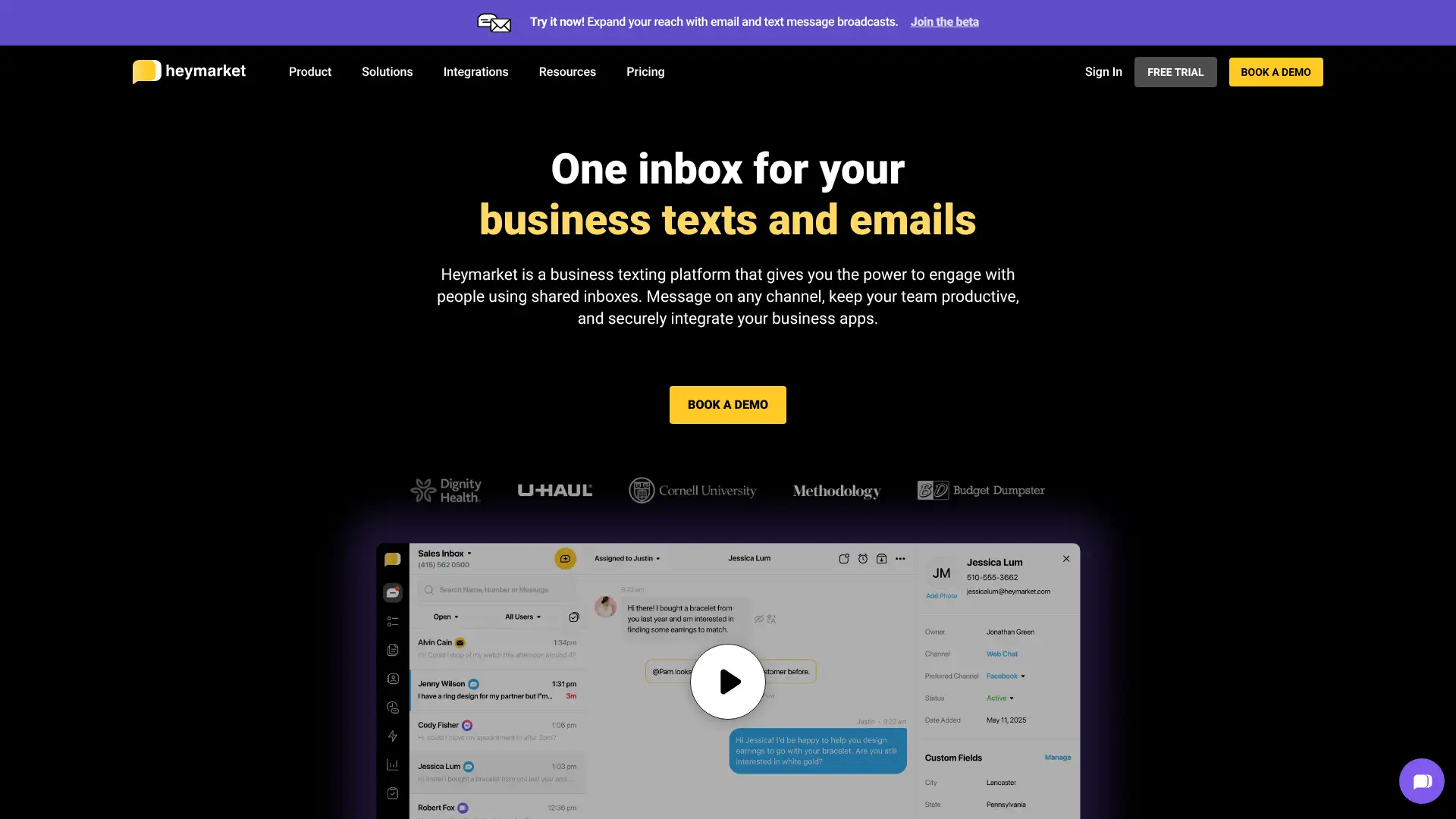Heymarket screenshot