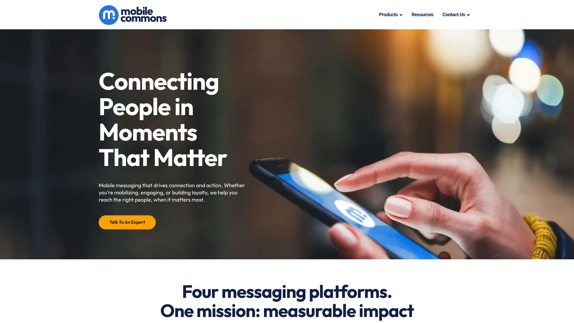 Mobile Commons screenshot