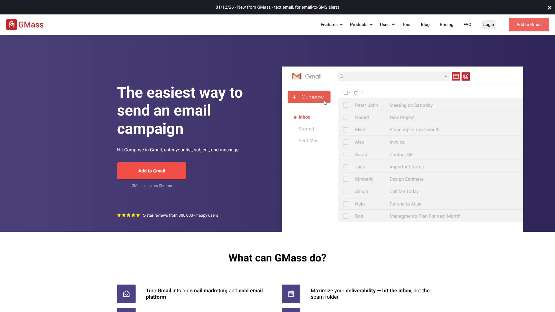 GMass screenshot