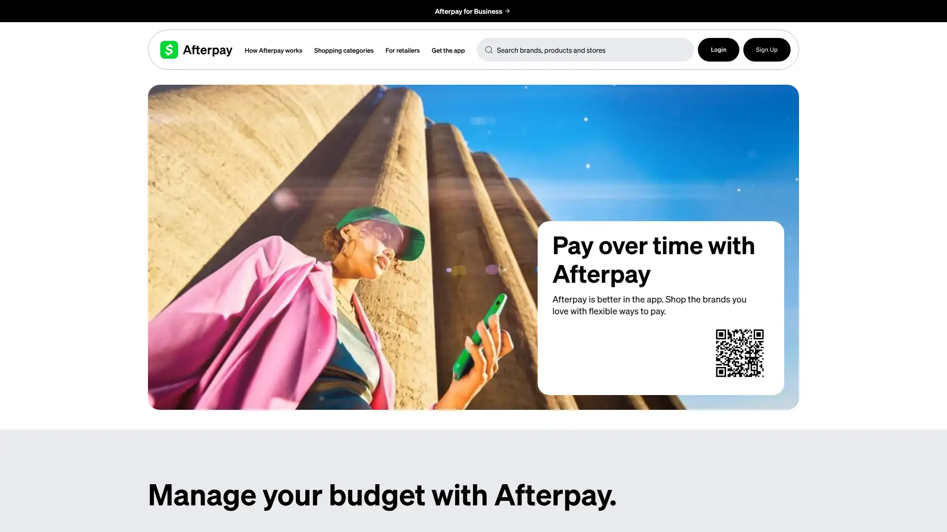 Afterpay screenshot