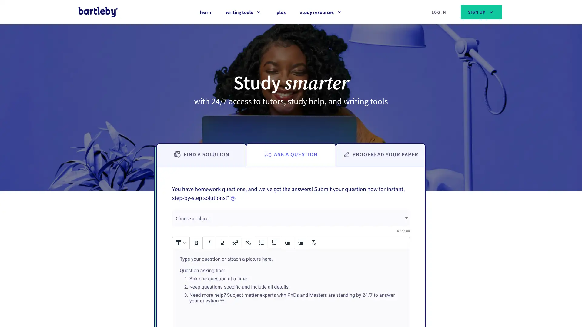 Bartleby screenshot