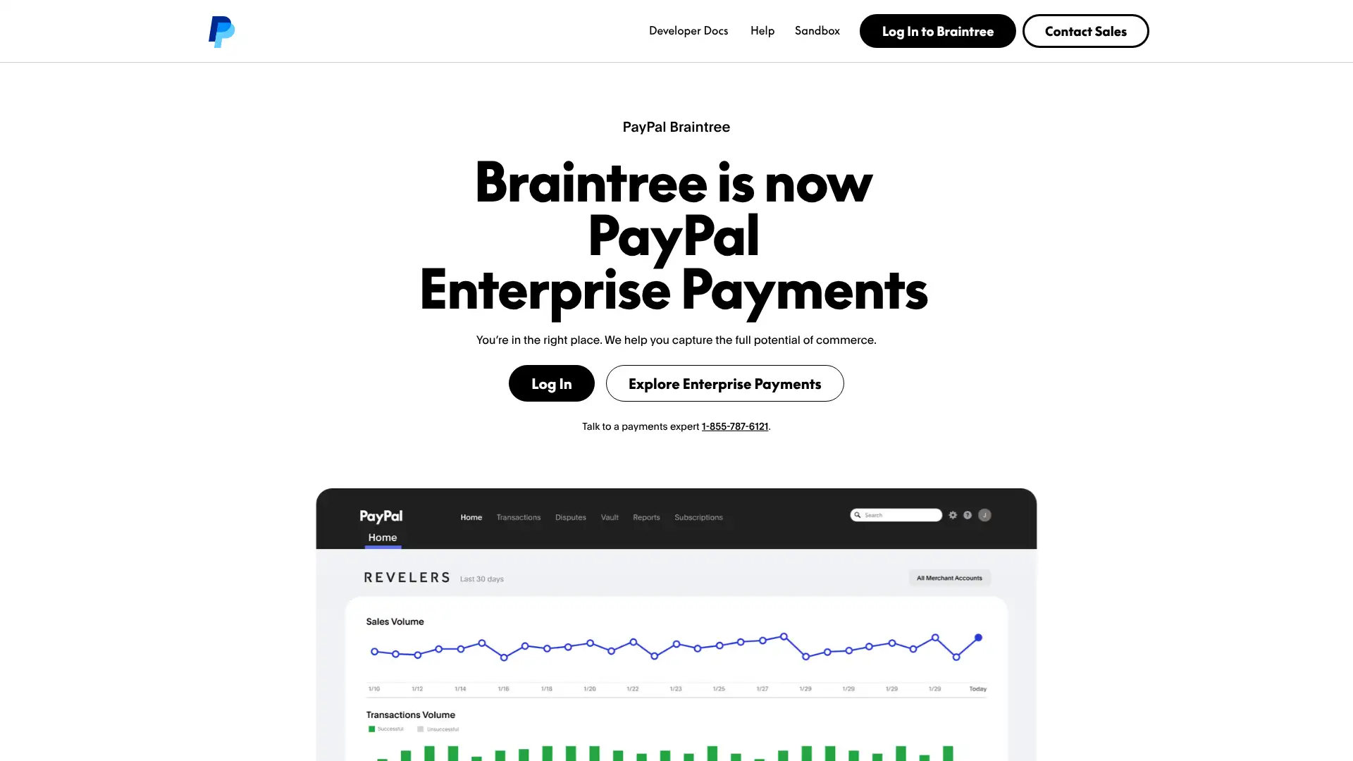 Braintree screenshot