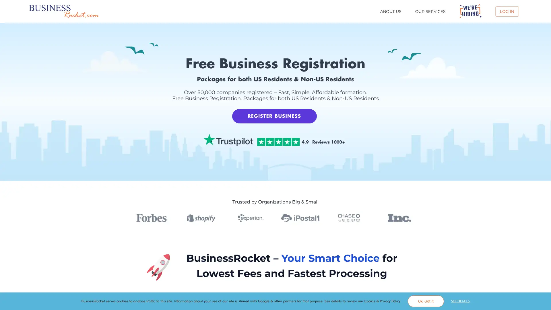 BusinessRocket screenshot