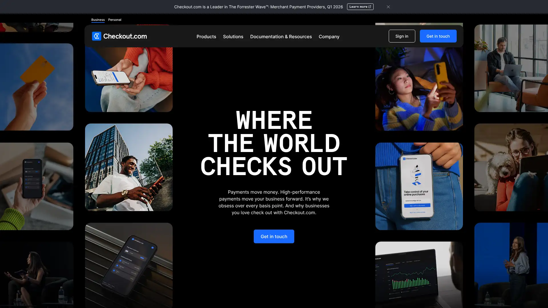 Checkout.com screenshot