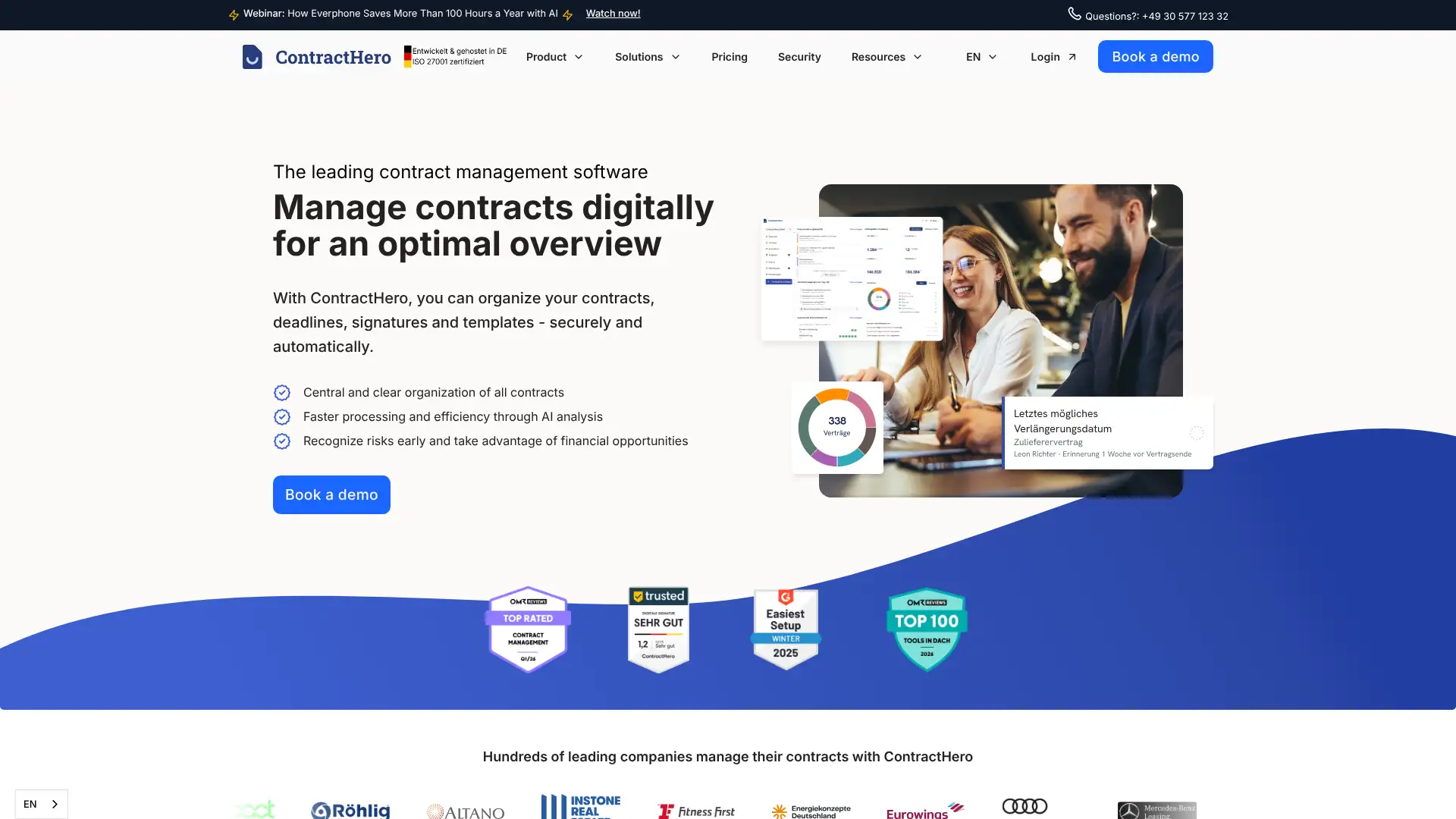 ContractHero screenshot