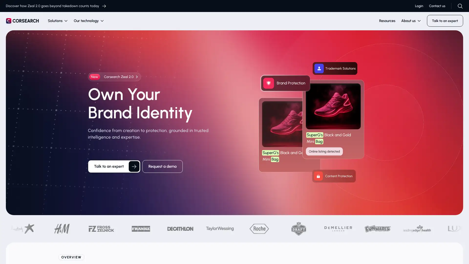Corsearch screenshot