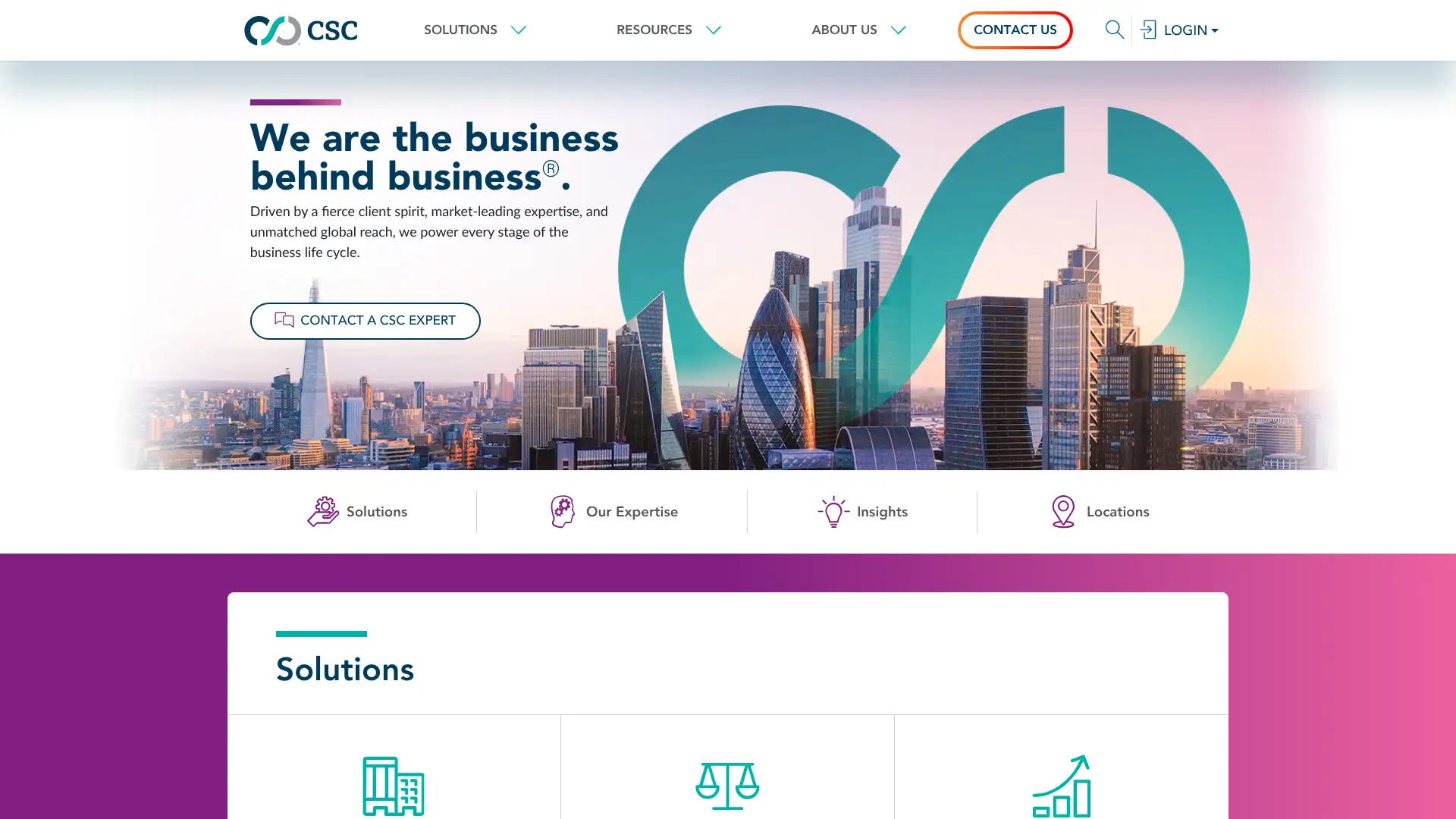 CSC Global screenshot