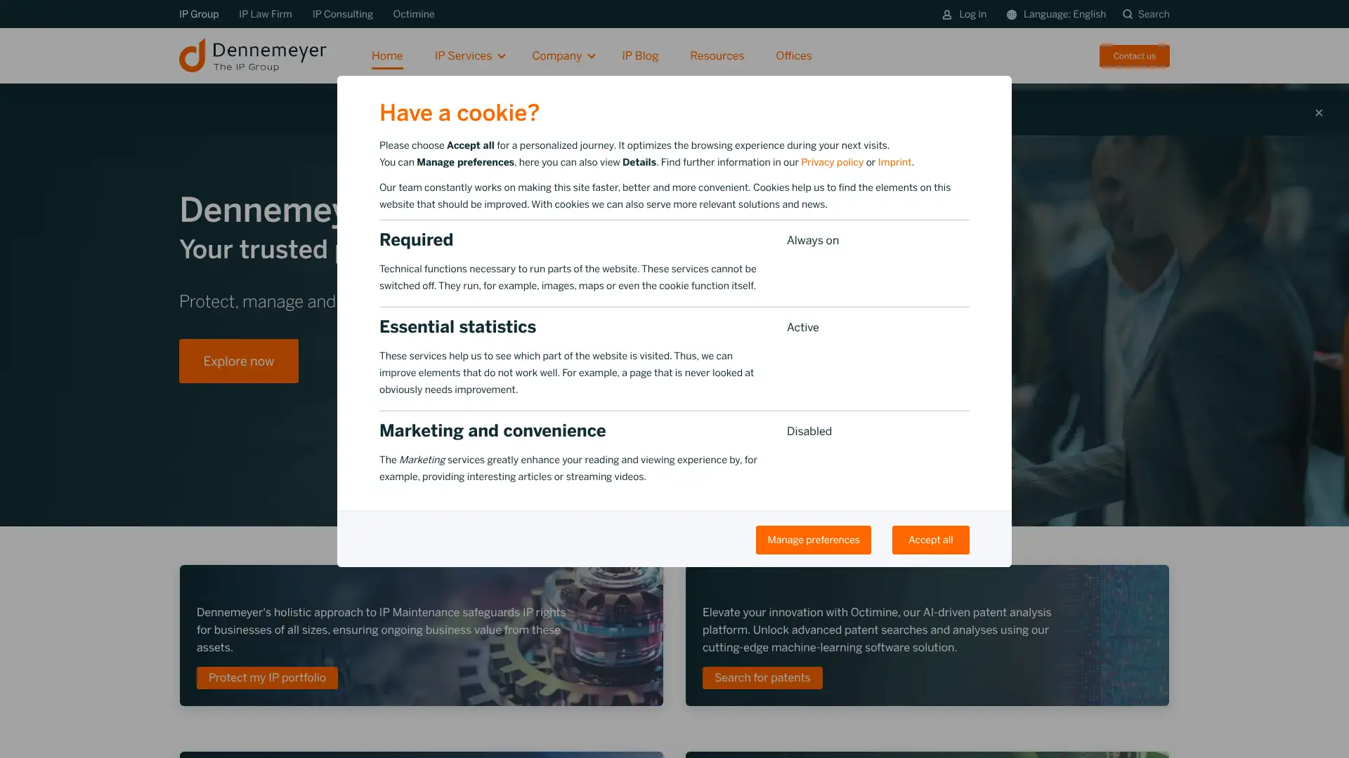 Dennemeyer screenshot