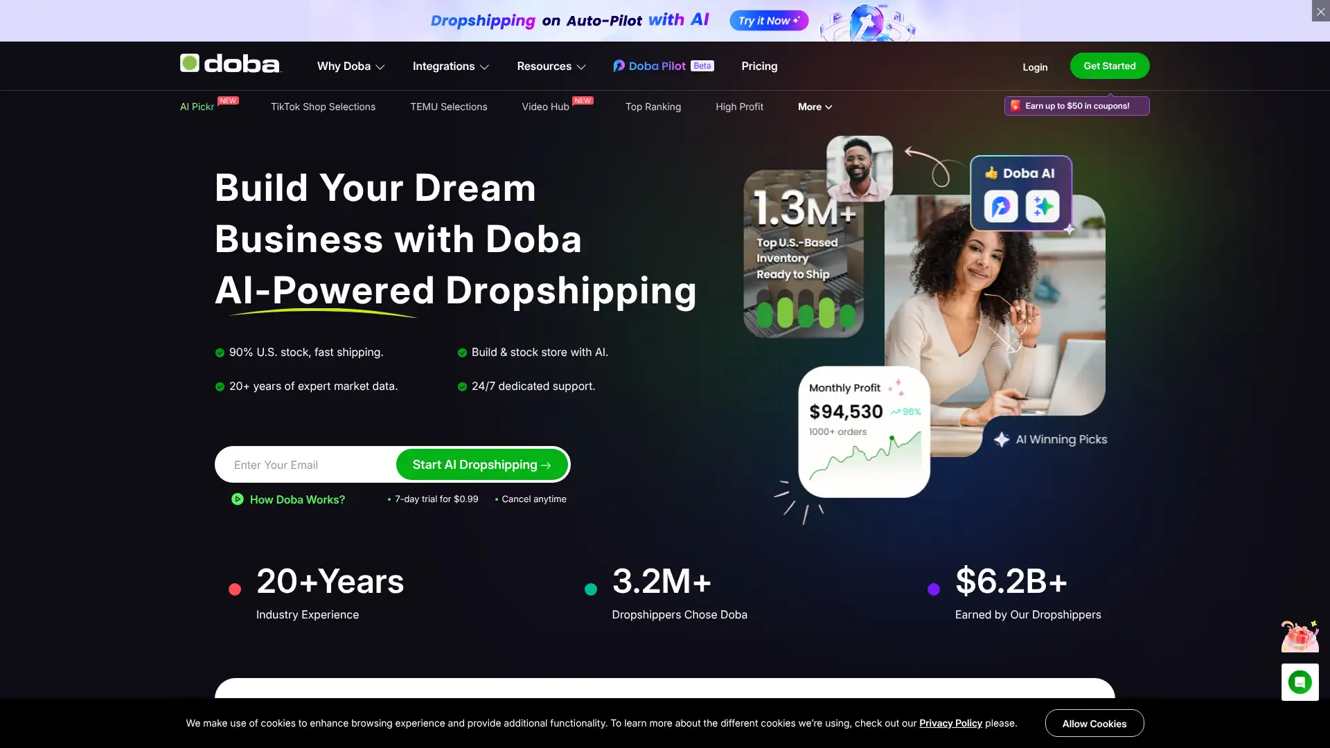 Doba screenshot