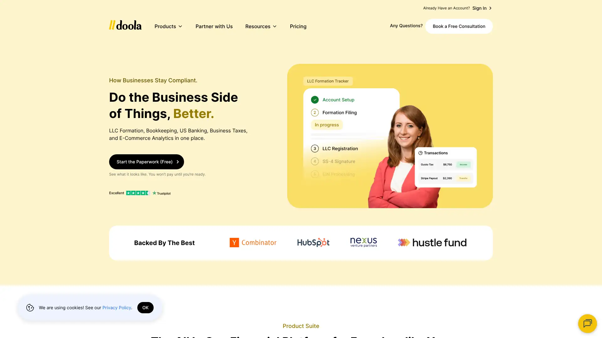 doola screenshot