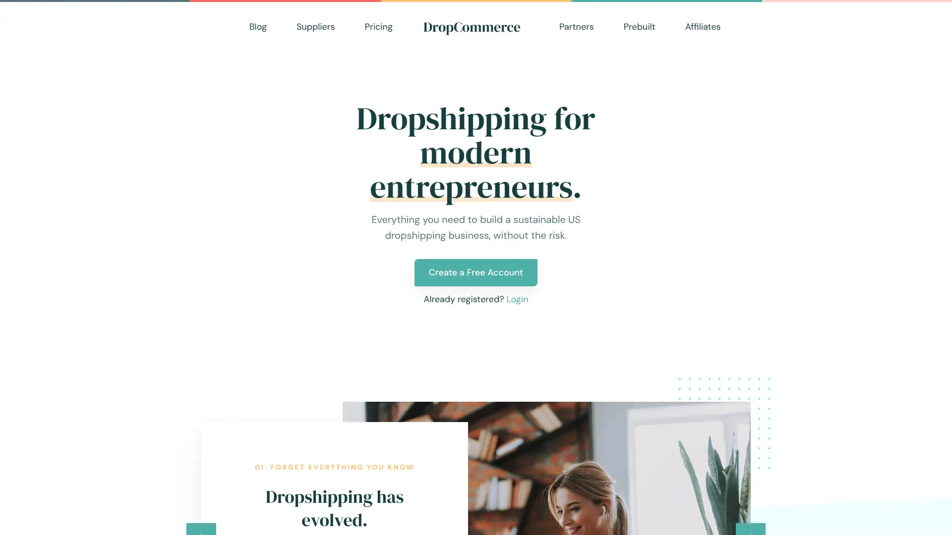 DropCommerce screenshot