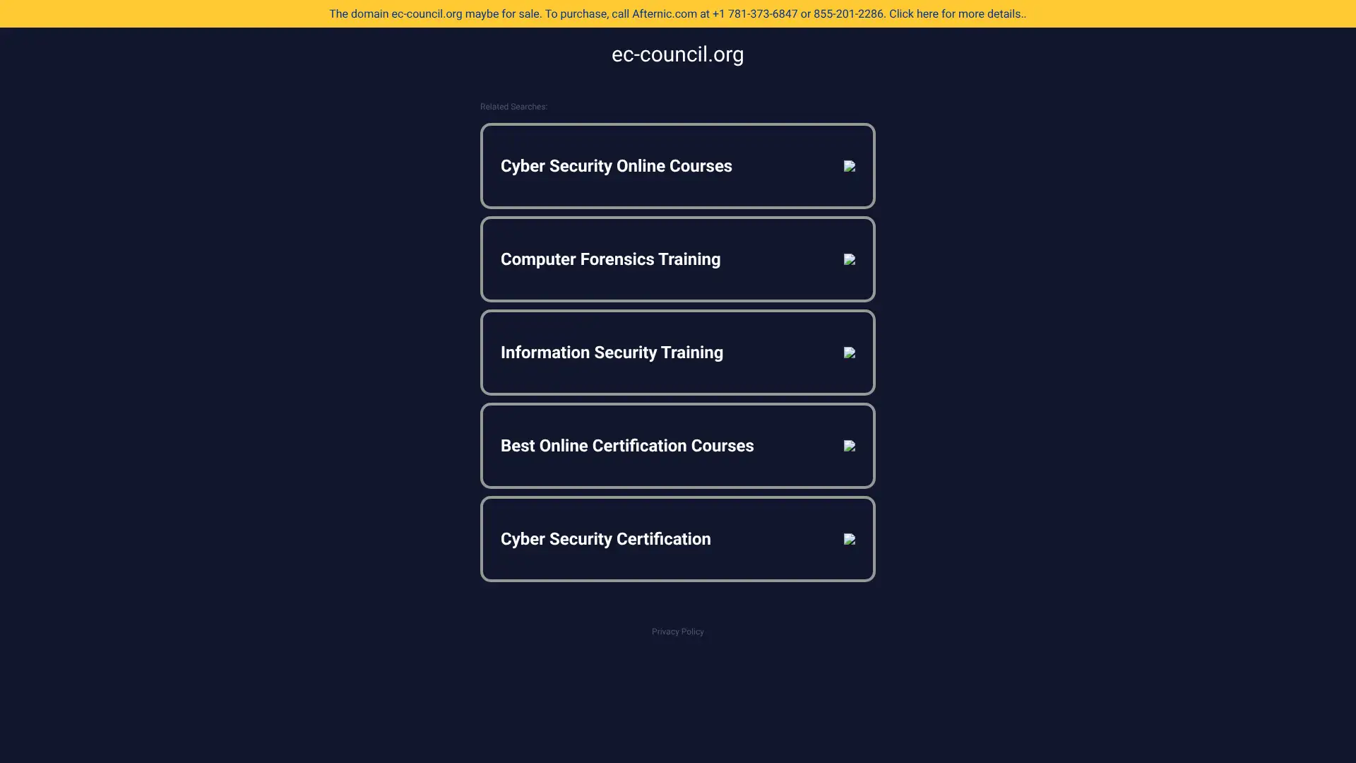 EC-Council screenshot