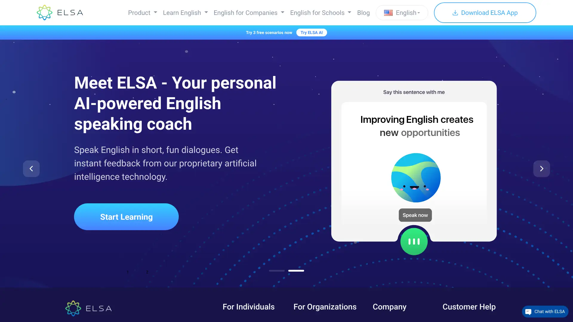 ELSA Speak screenshot