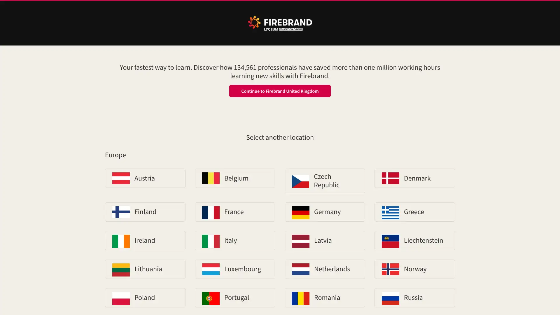 Firebrand Training screenshot