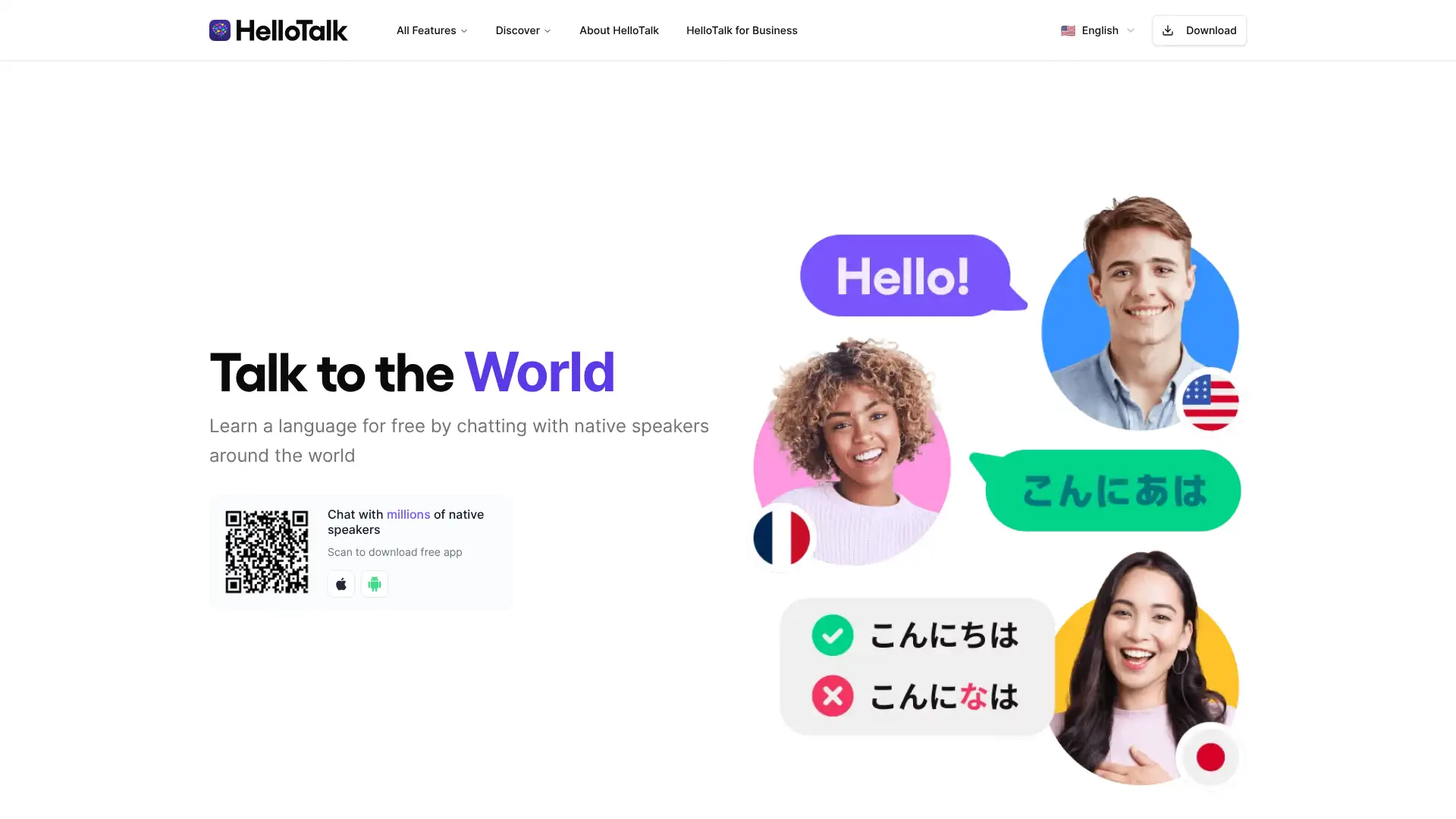 HelloTalk screenshot