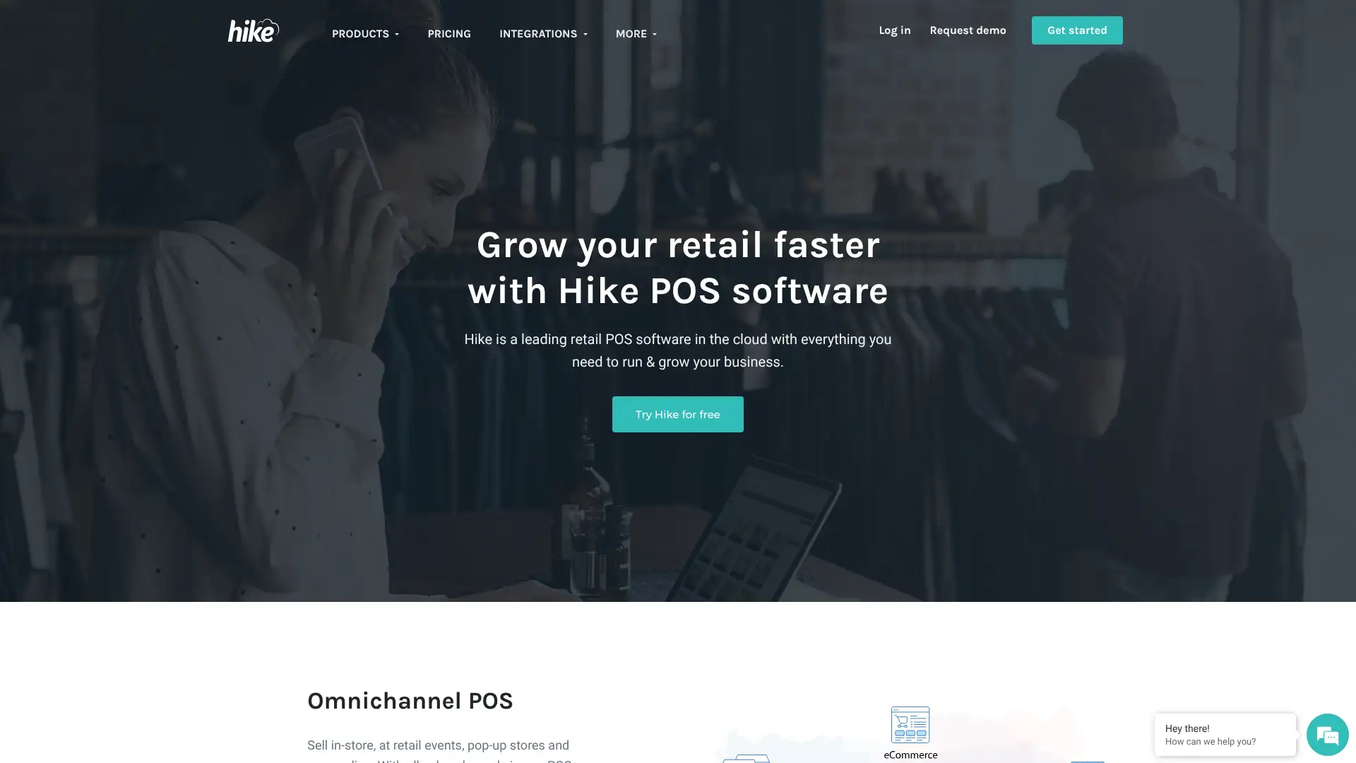 Hike POS screenshot