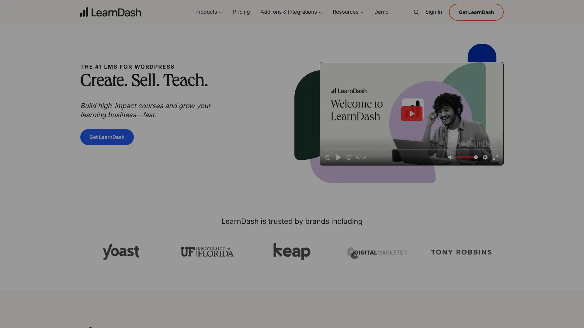LearnDash screenshot