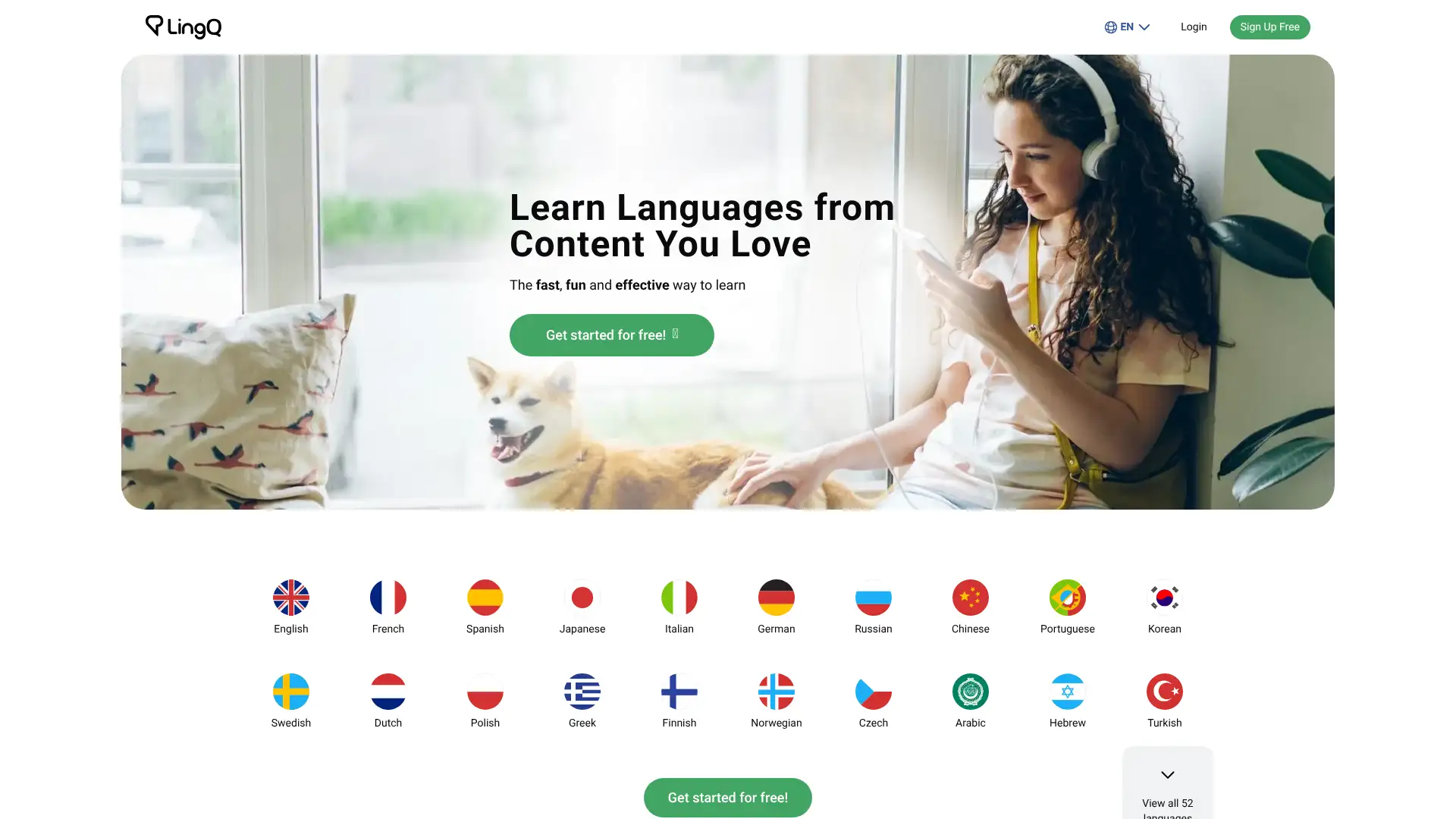 LingQ screenshot