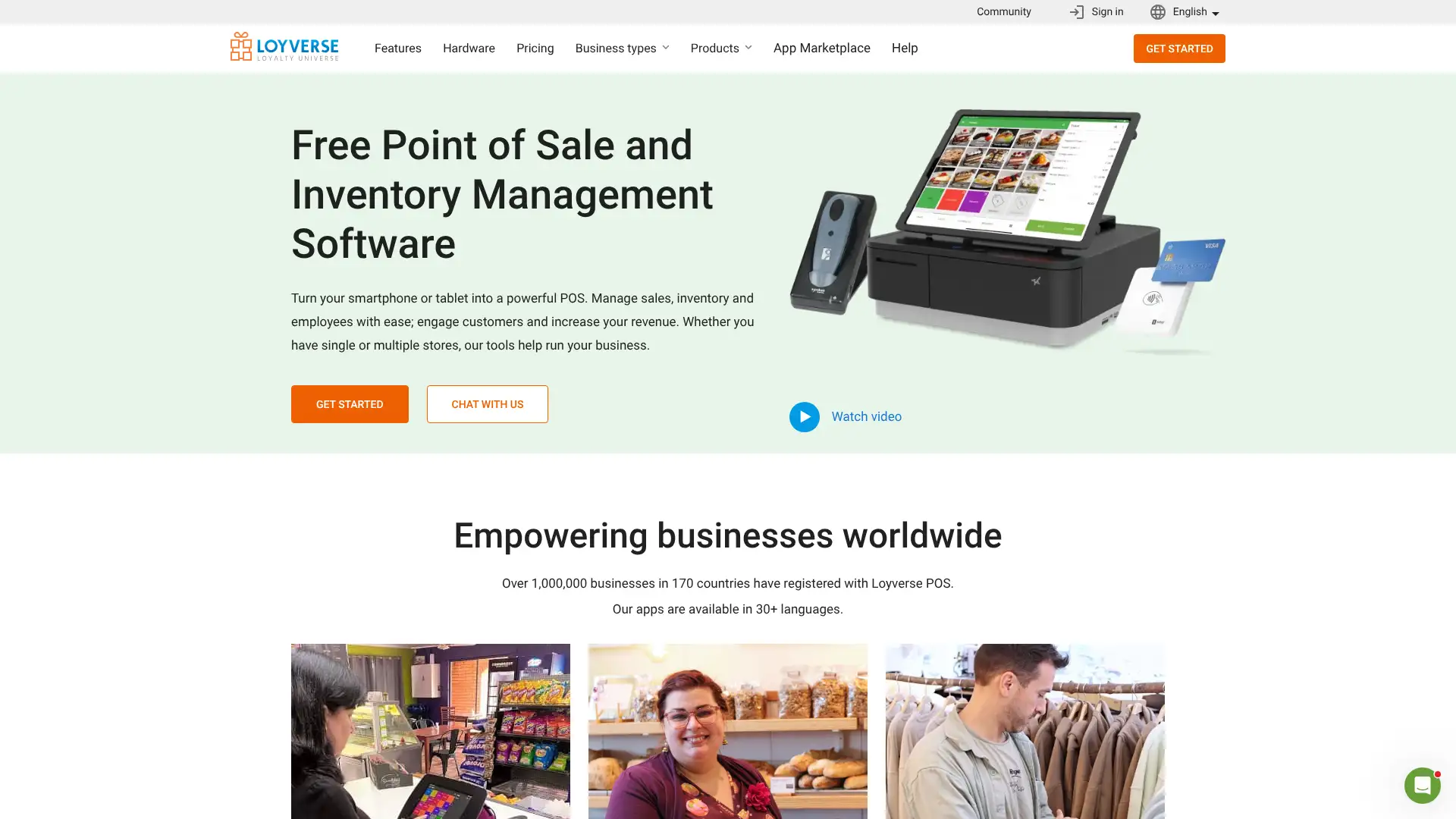 Loyverse POS screenshot