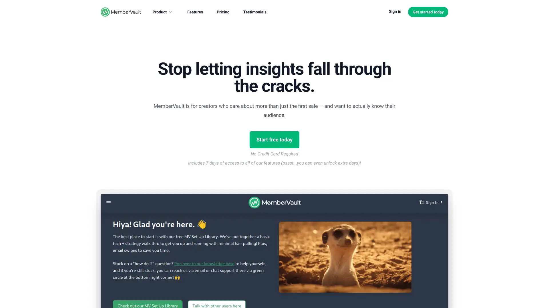 MemberVault screenshot