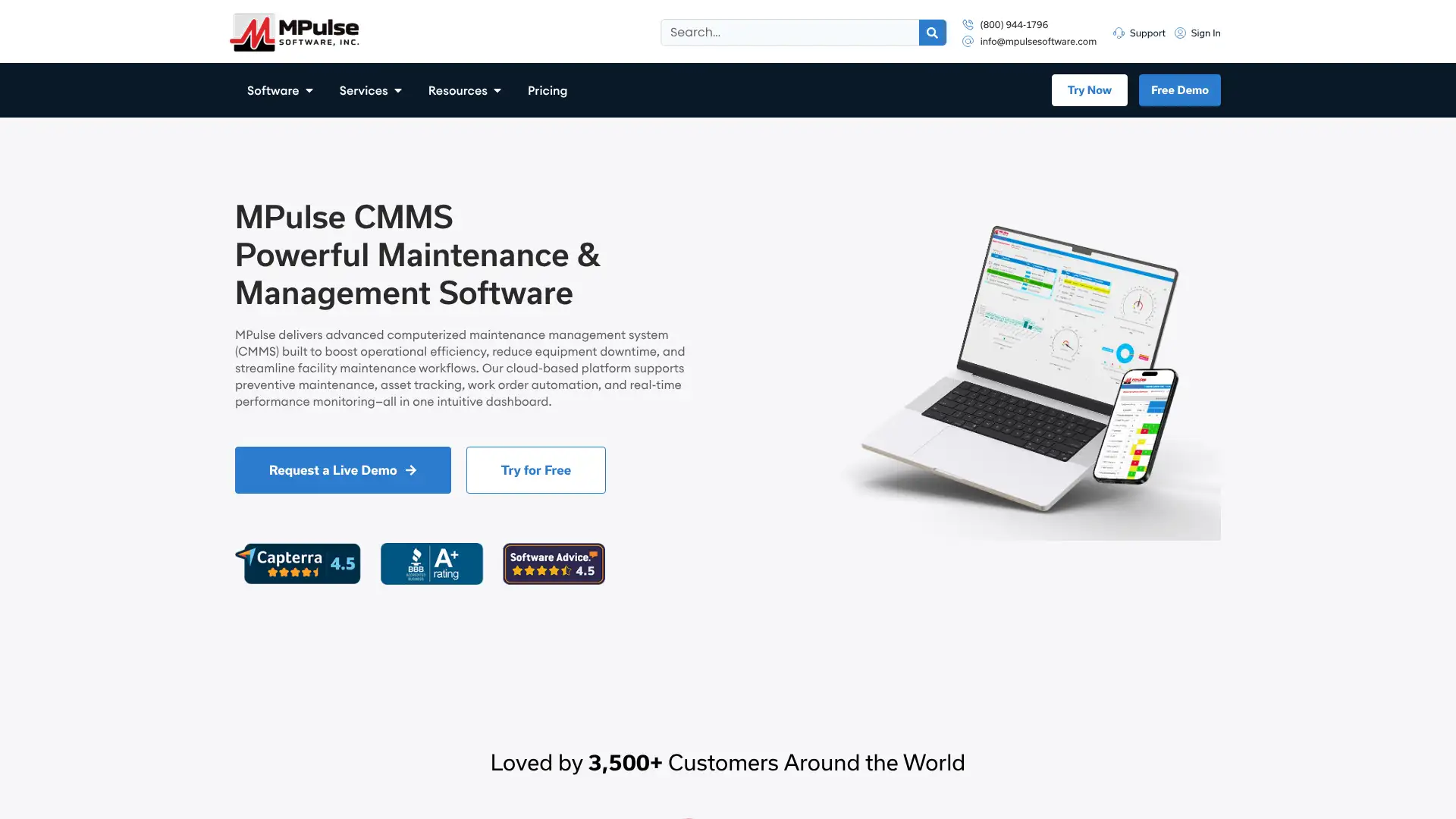 MPulse screenshot
