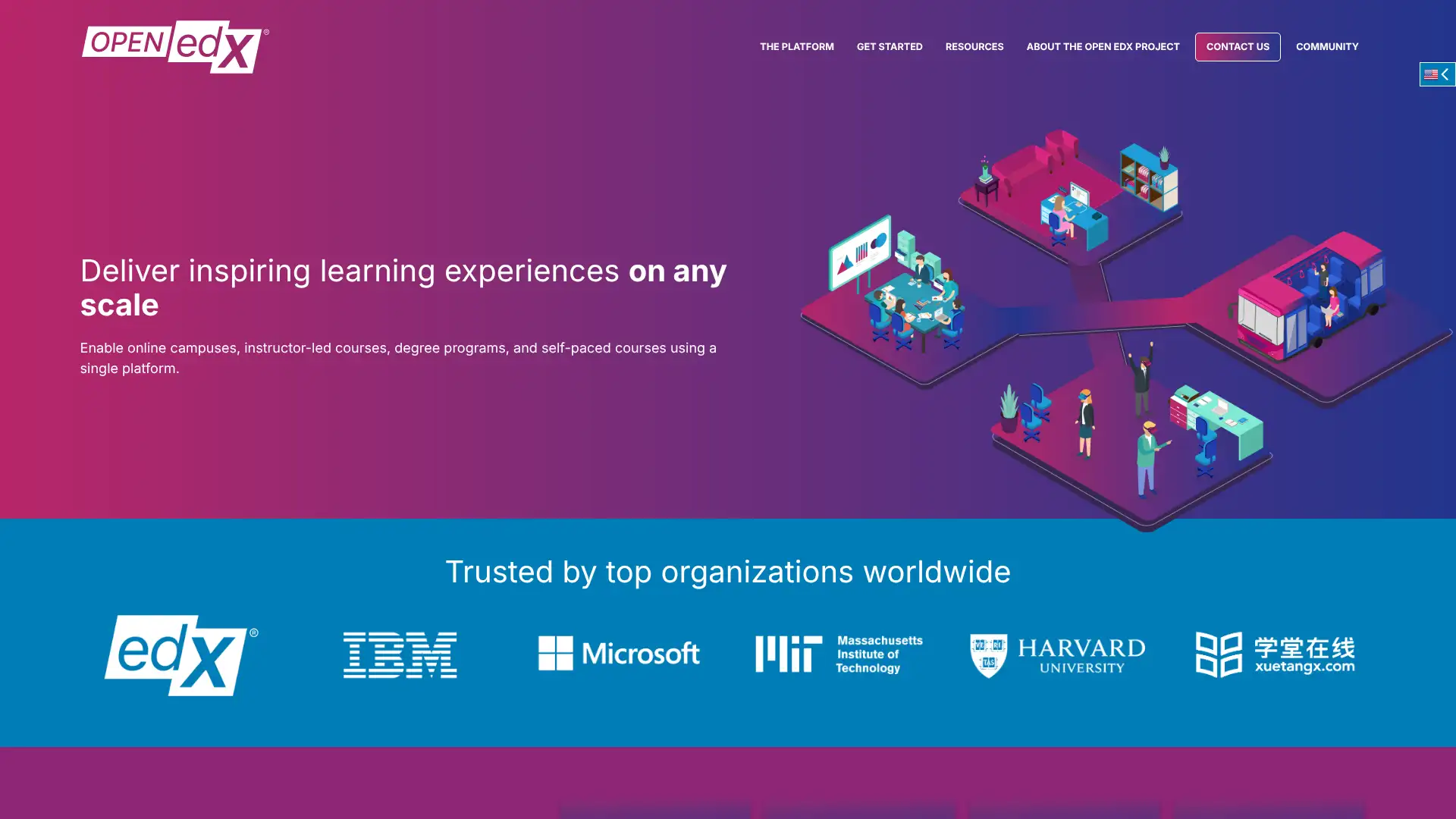 Open edX screenshot