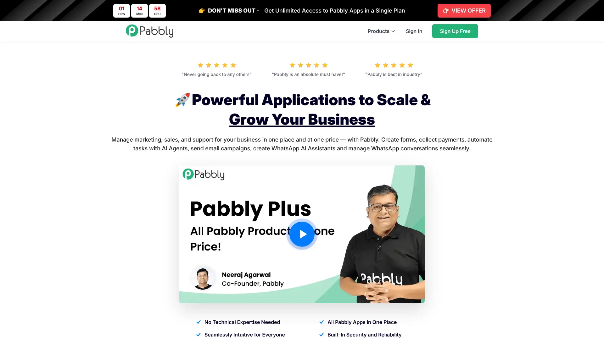 Pabbly Subscriptions screenshot