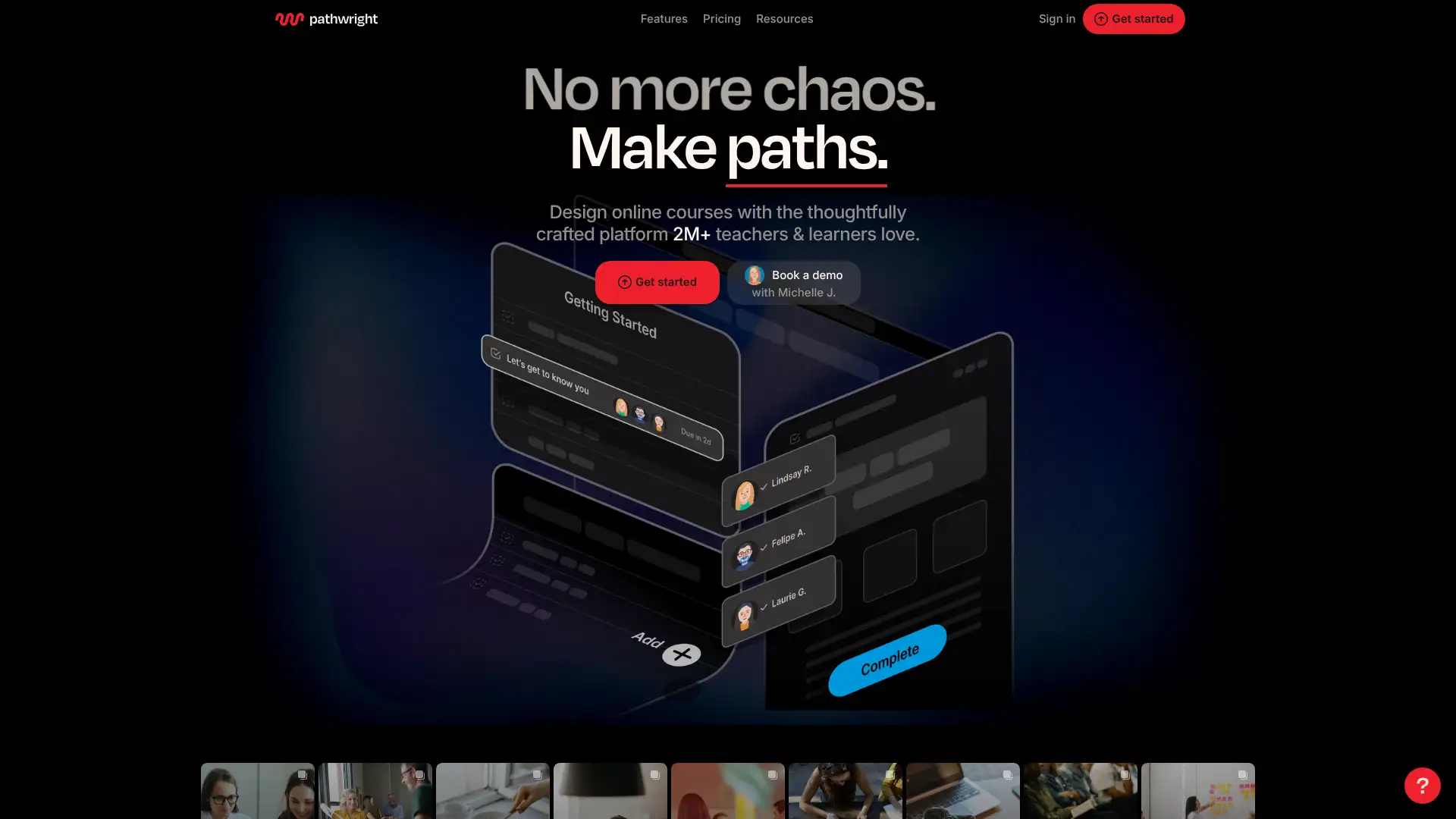 Pathwright screenshot