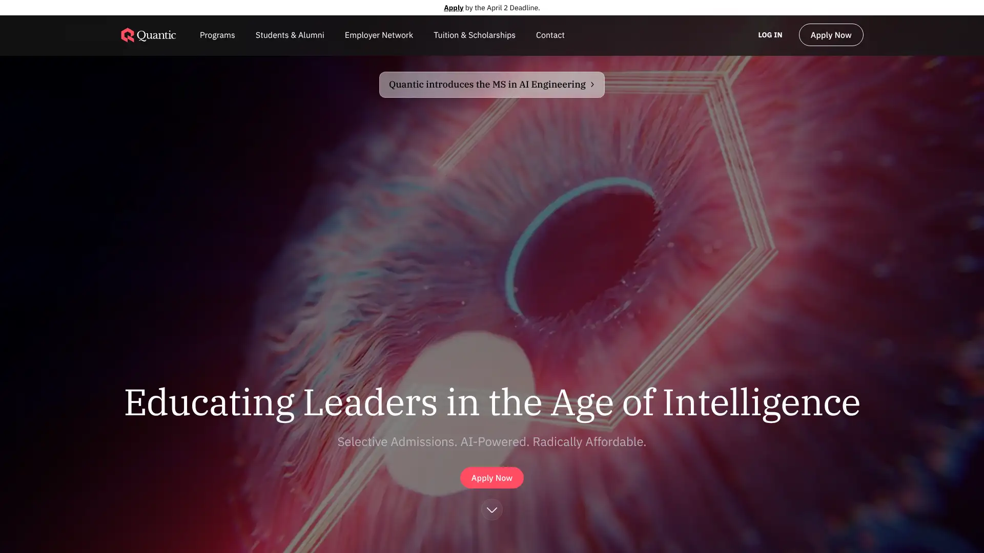 Quantic School of Business and Technology screenshot