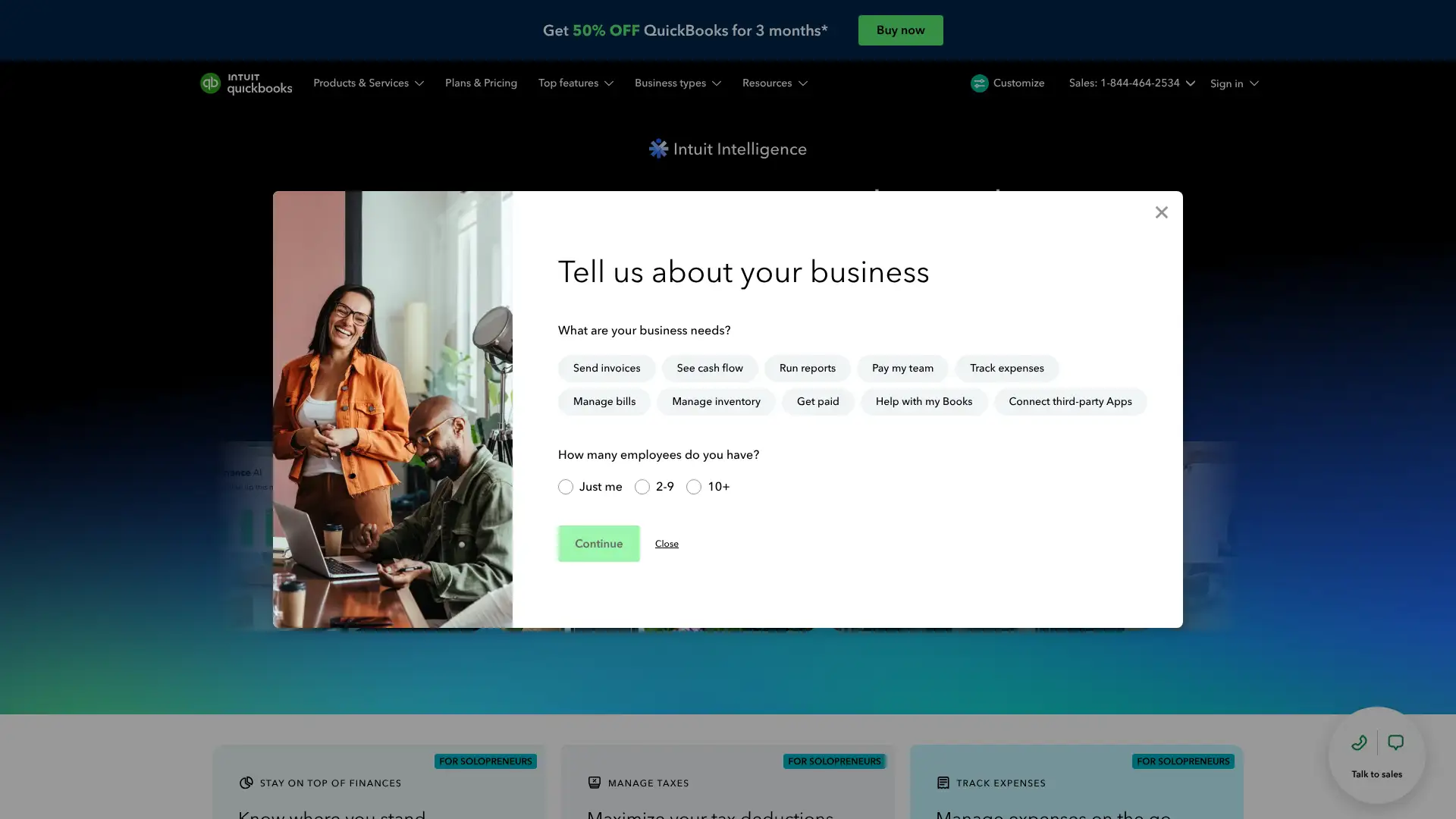 QuickBooks POS screenshot
