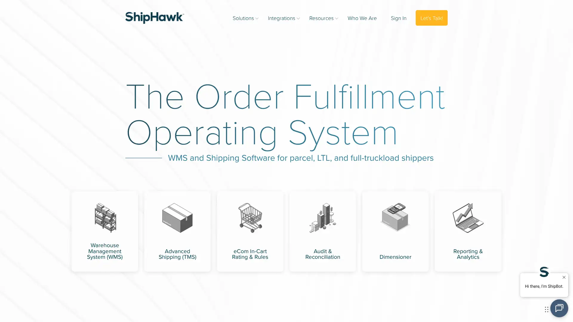 ShipHawk screenshot