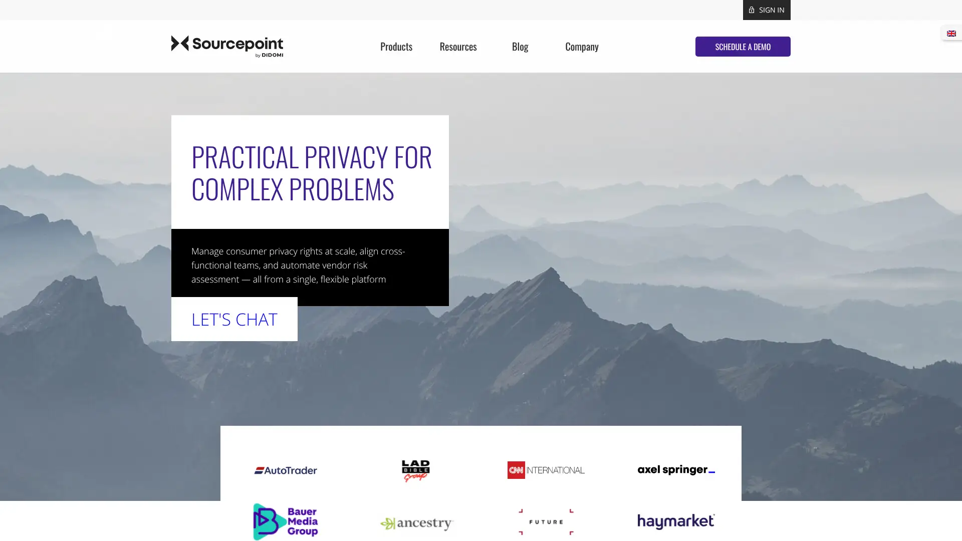 Sourcepoint screenshot