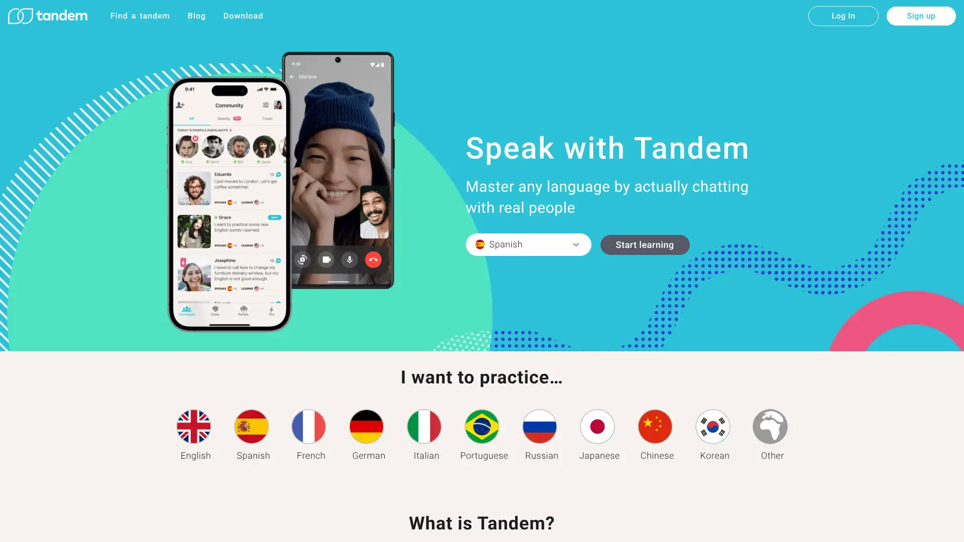 Tandem screenshot