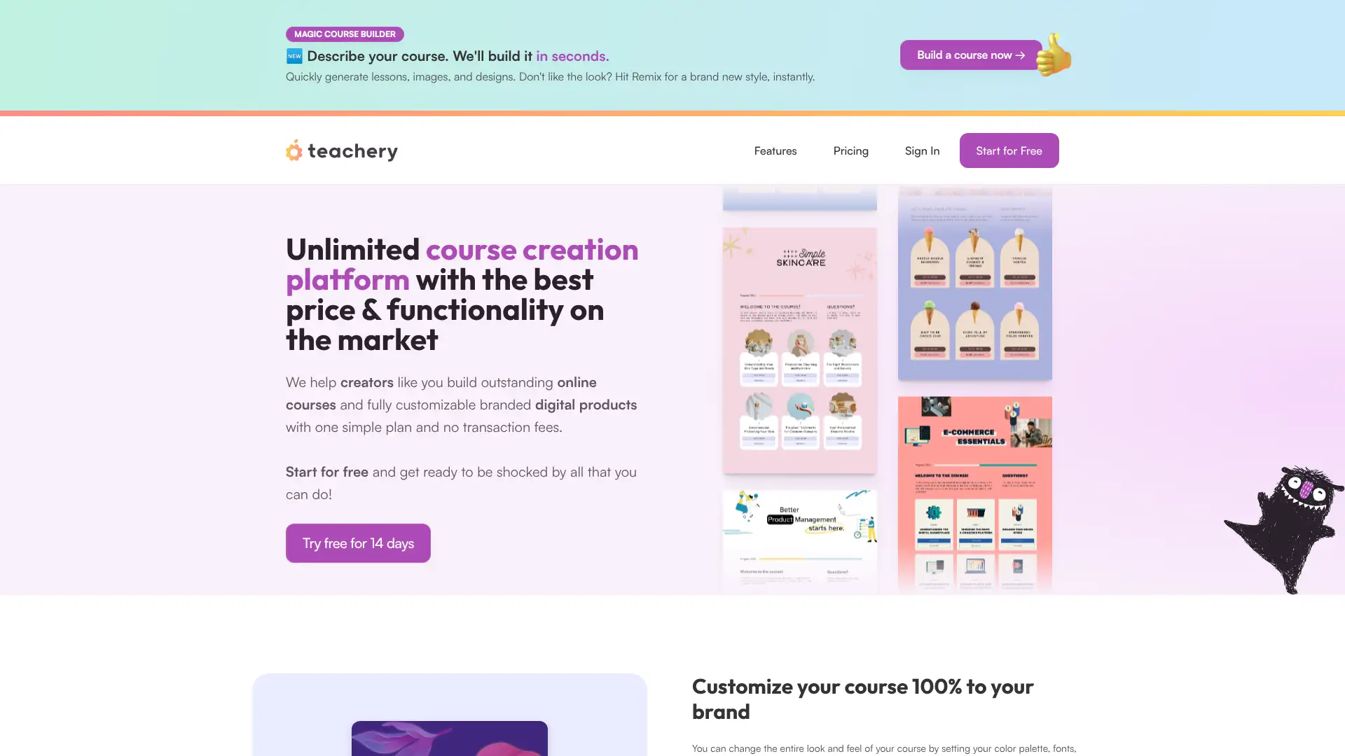 Teachery screenshot