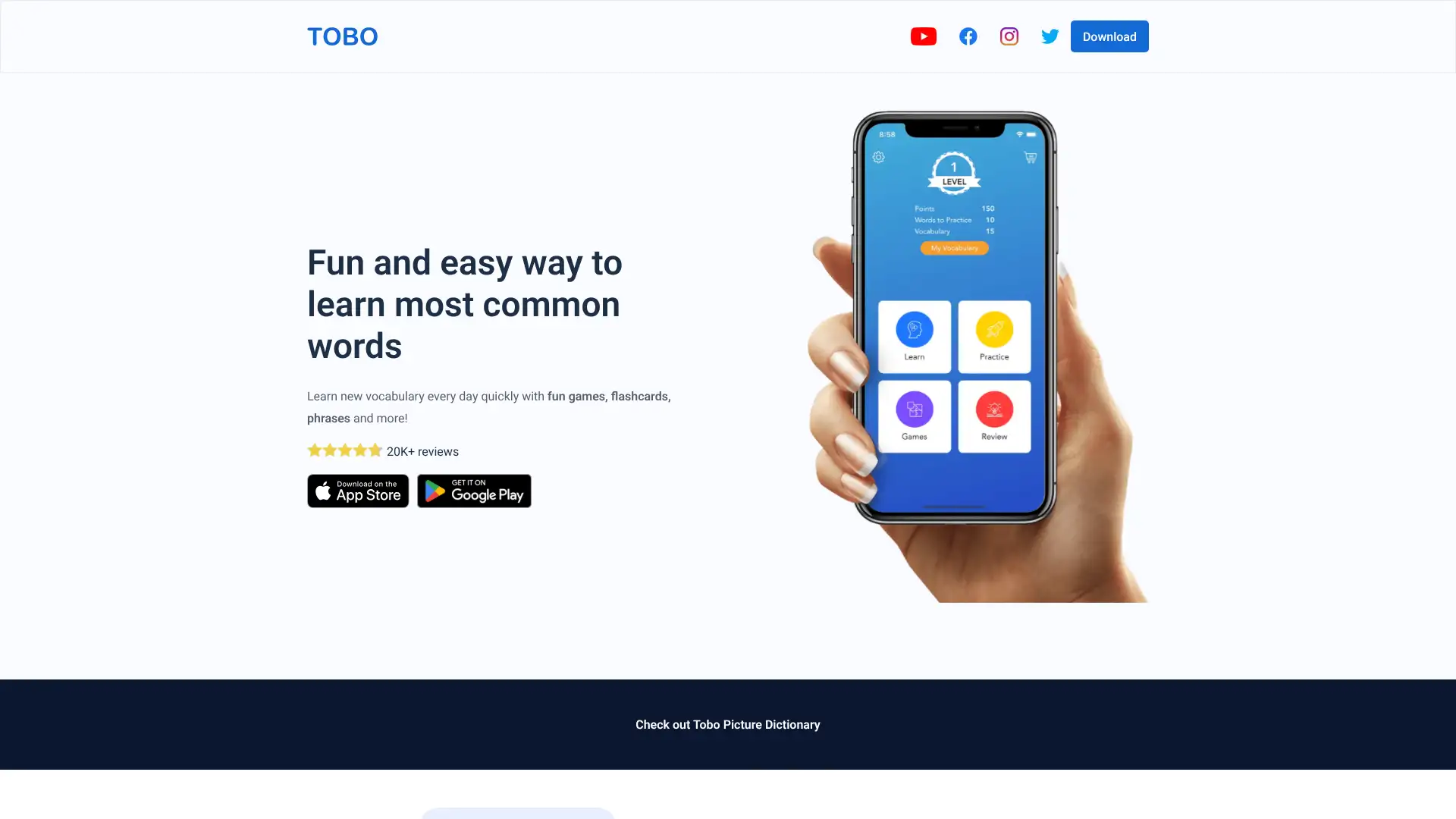 Tobo screenshot