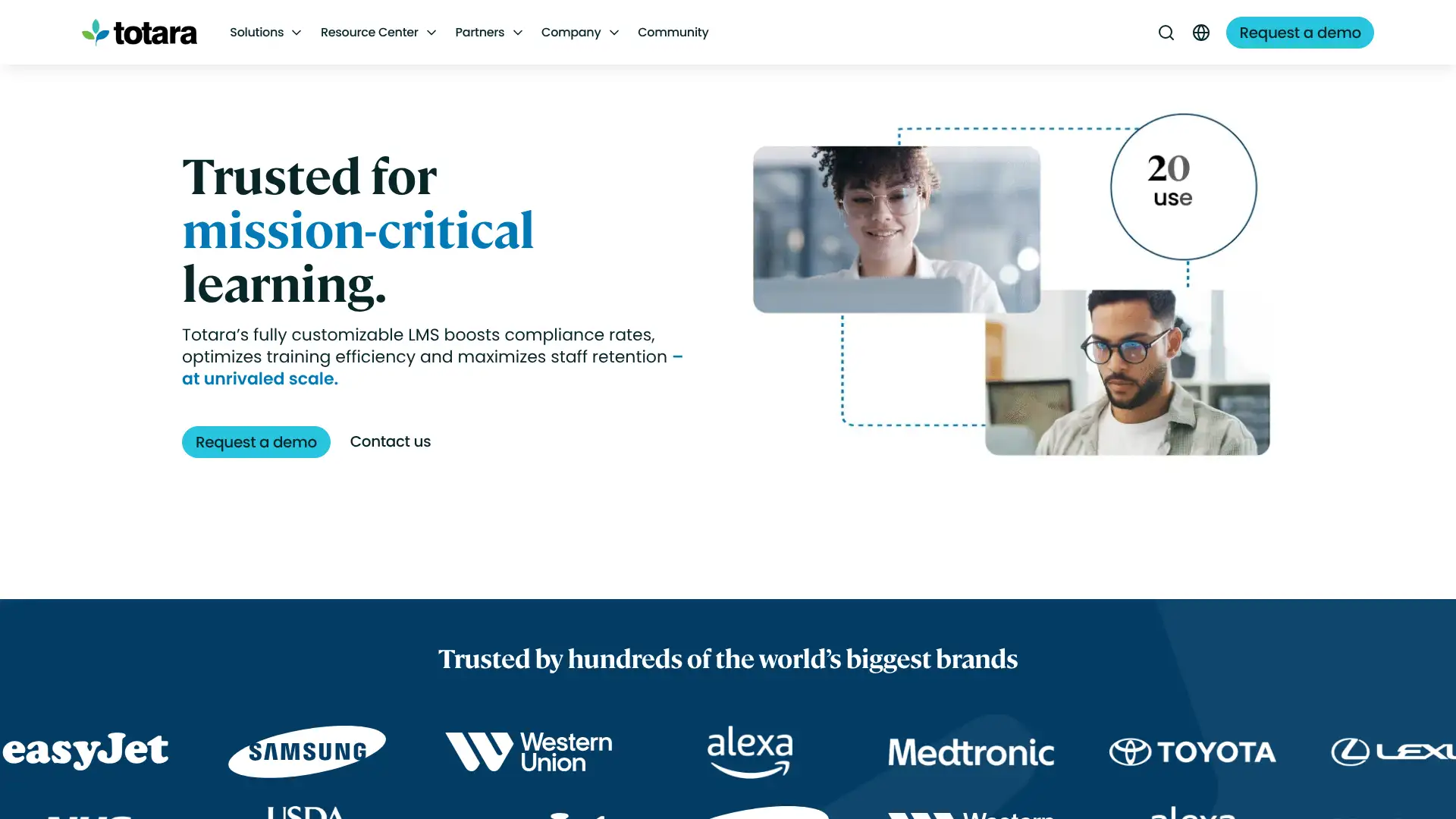 Totara Learn screenshot