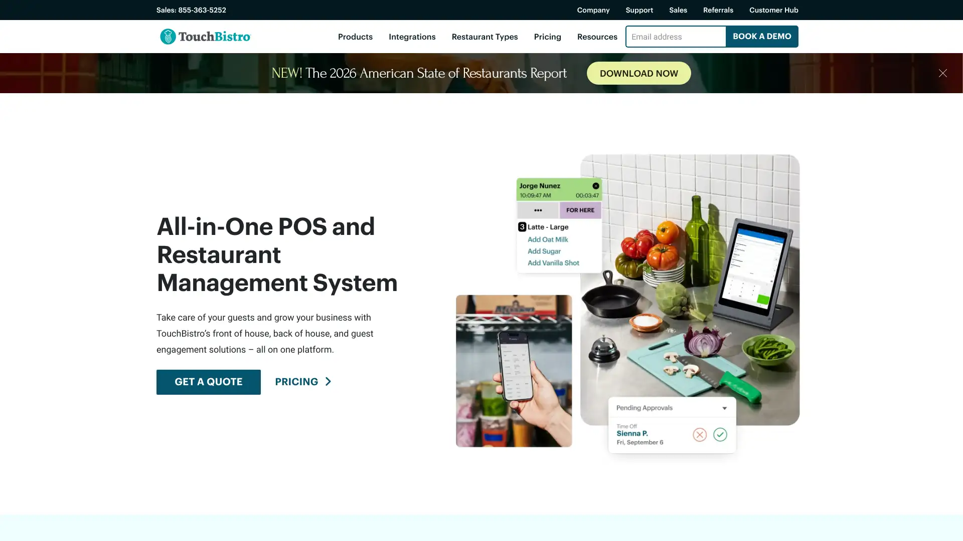 TouchBistro screenshot