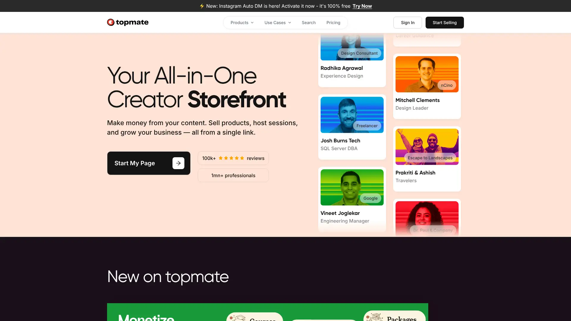 Topmate screenshot