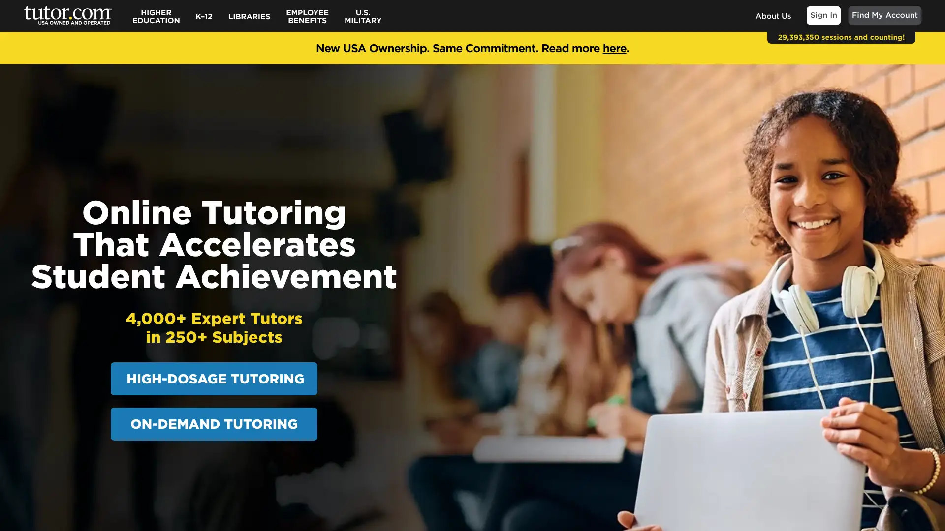 Tutor.com screenshot