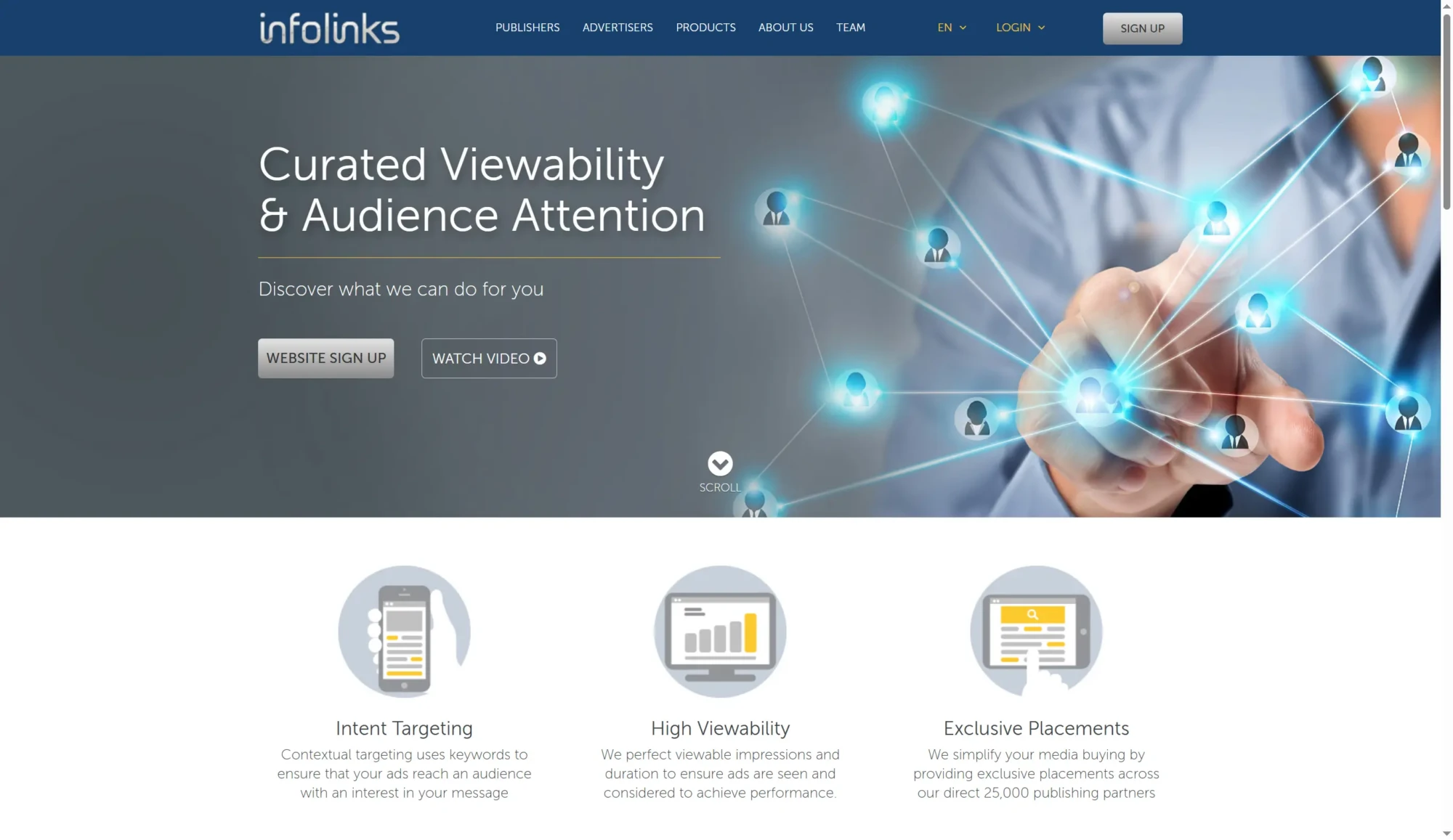 Infolinks screenshot